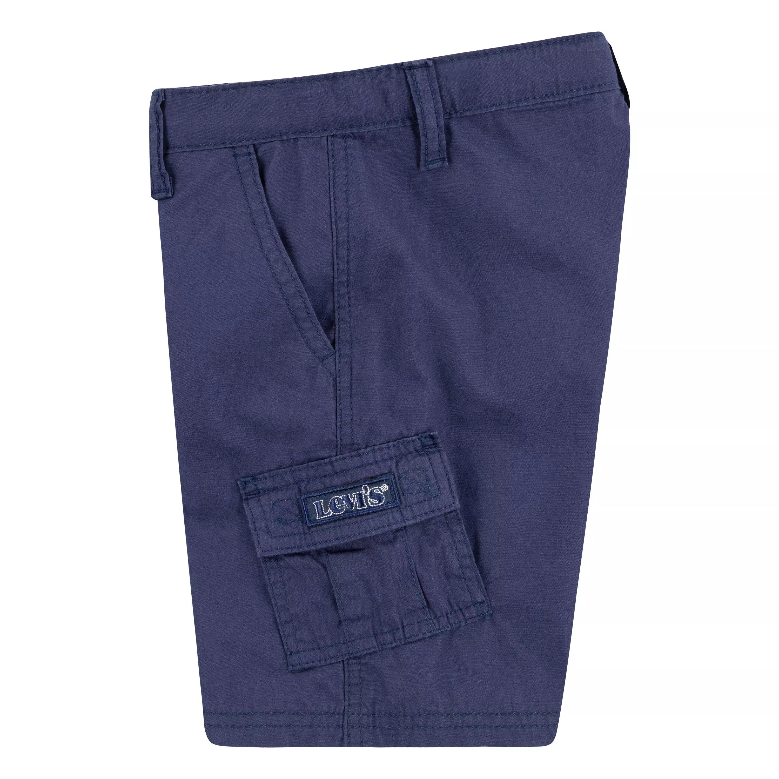 Levi's Red Tab Relaxed Little Boys' Navy Cargo Shorts - NAVY