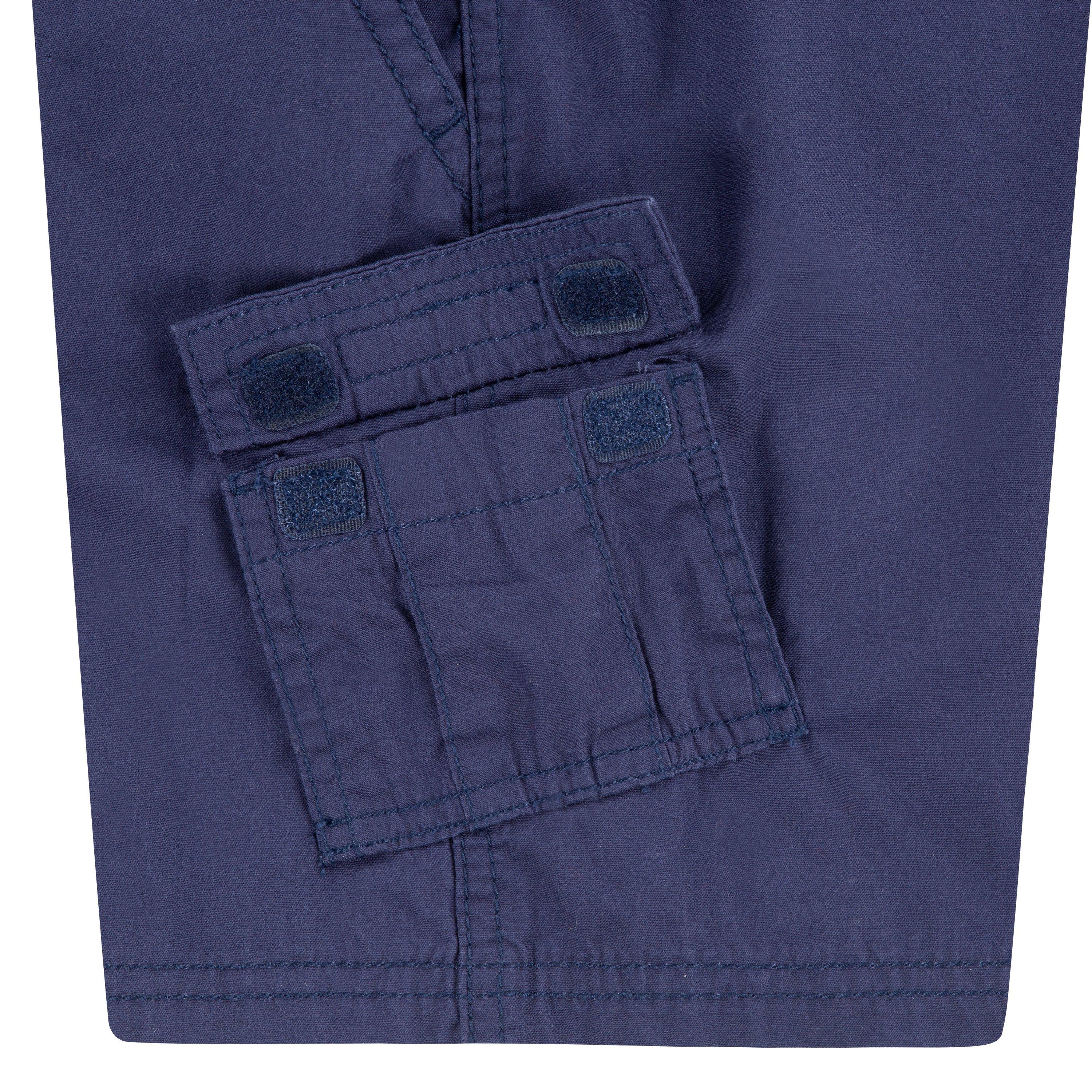 Levi's Red Tab Relaxed Little Boys' Navy Cargo Shorts - NAVY Thumbnail View 7