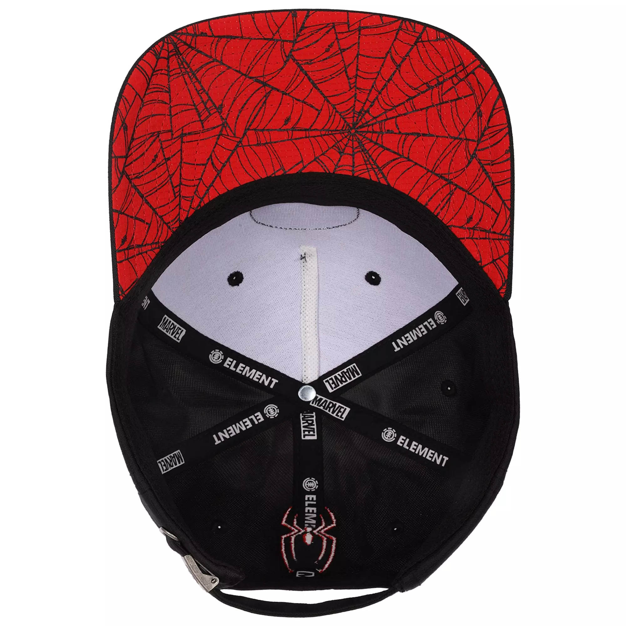 Element x Marvel Spider-Man &ldquo;Brand New Day&rdquo; Low Profile Baseball Hat &ndash; Black - BLACK
