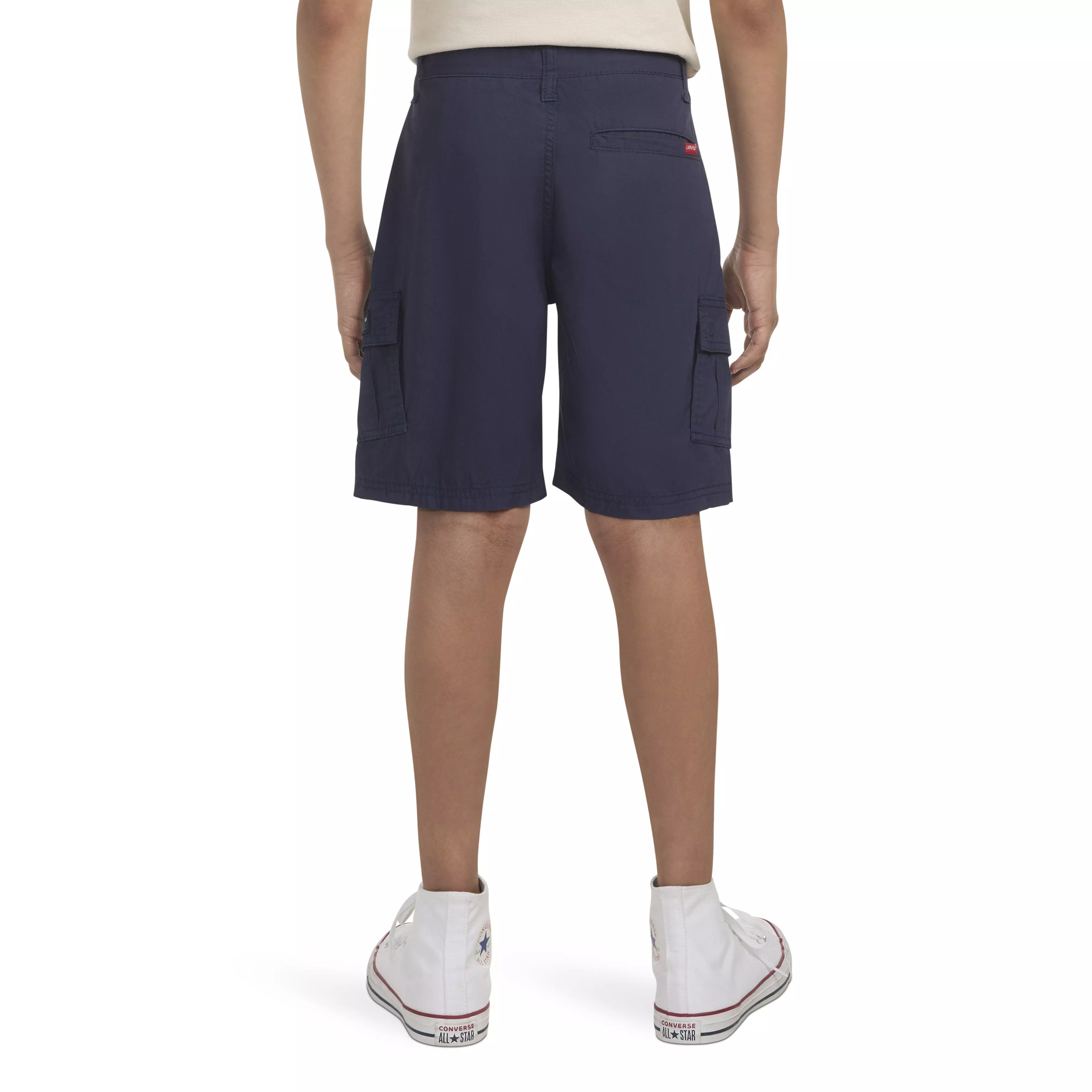 Levi's Red Tab Relaxed Big Boys' Cargo Shorts - Navy - NAVY