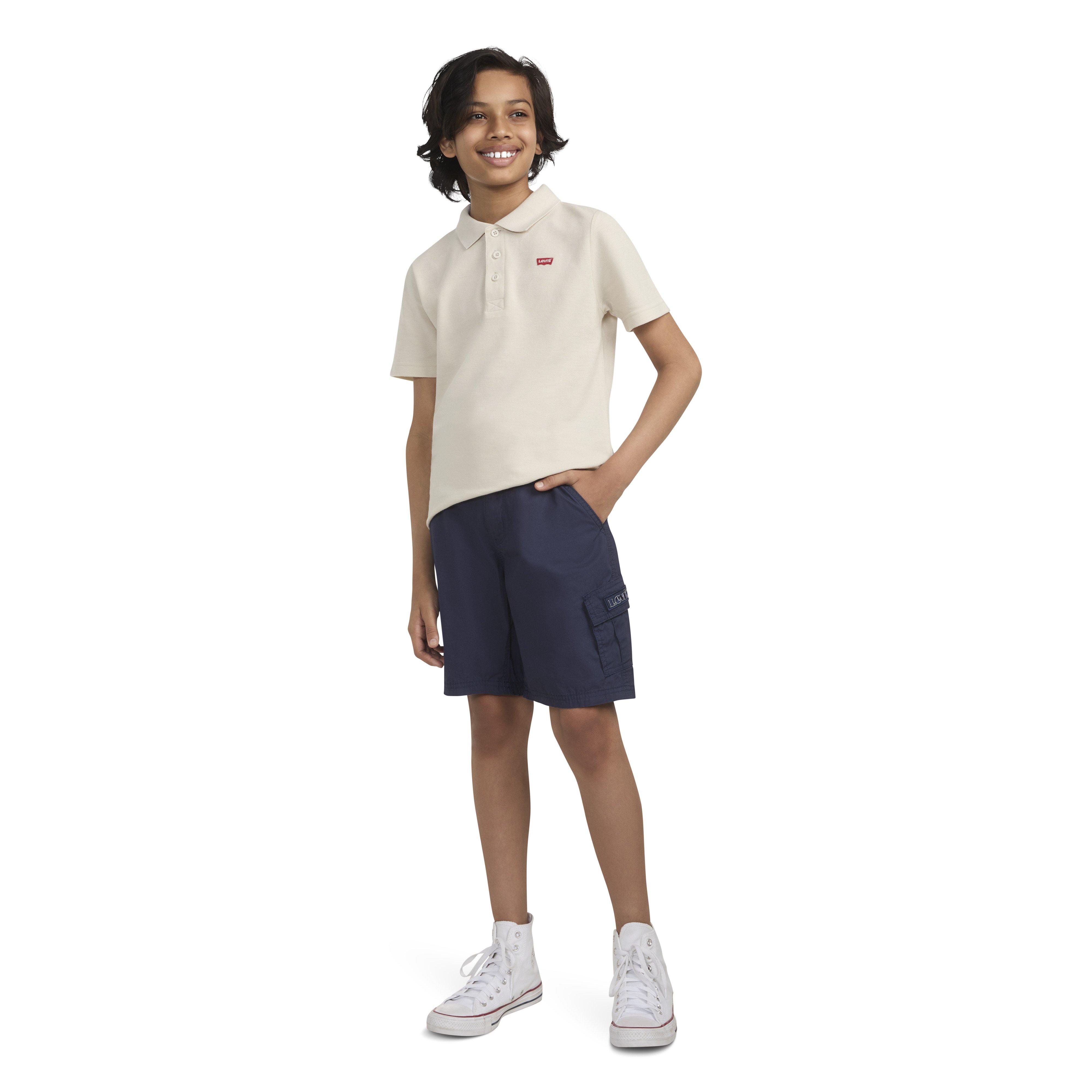 Levi's Red Tab Relaxed Big Boys' Navy Cargo Shorts