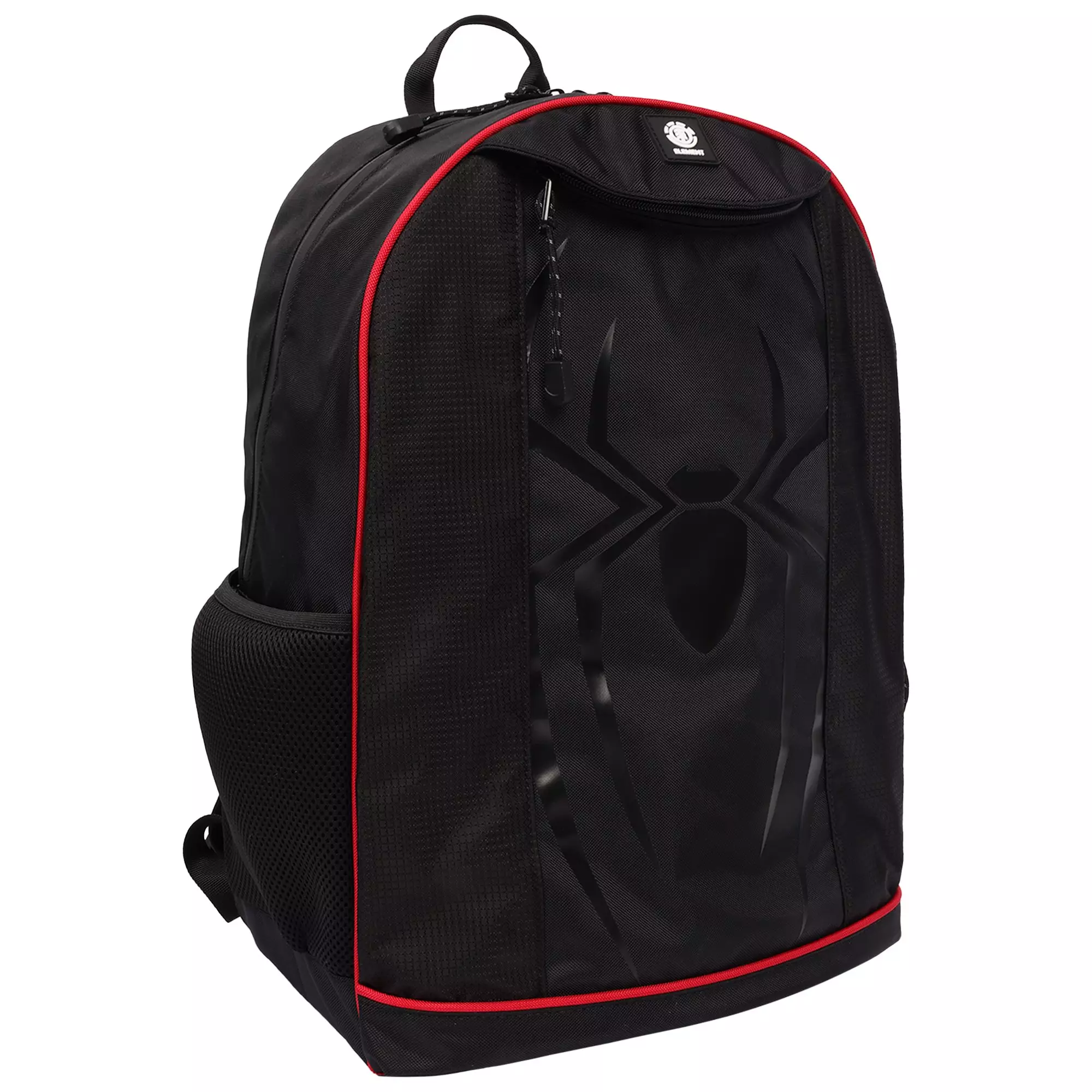 Element x Marvel Spider-Man Rubberized Spider Backpack - Black - BLACK