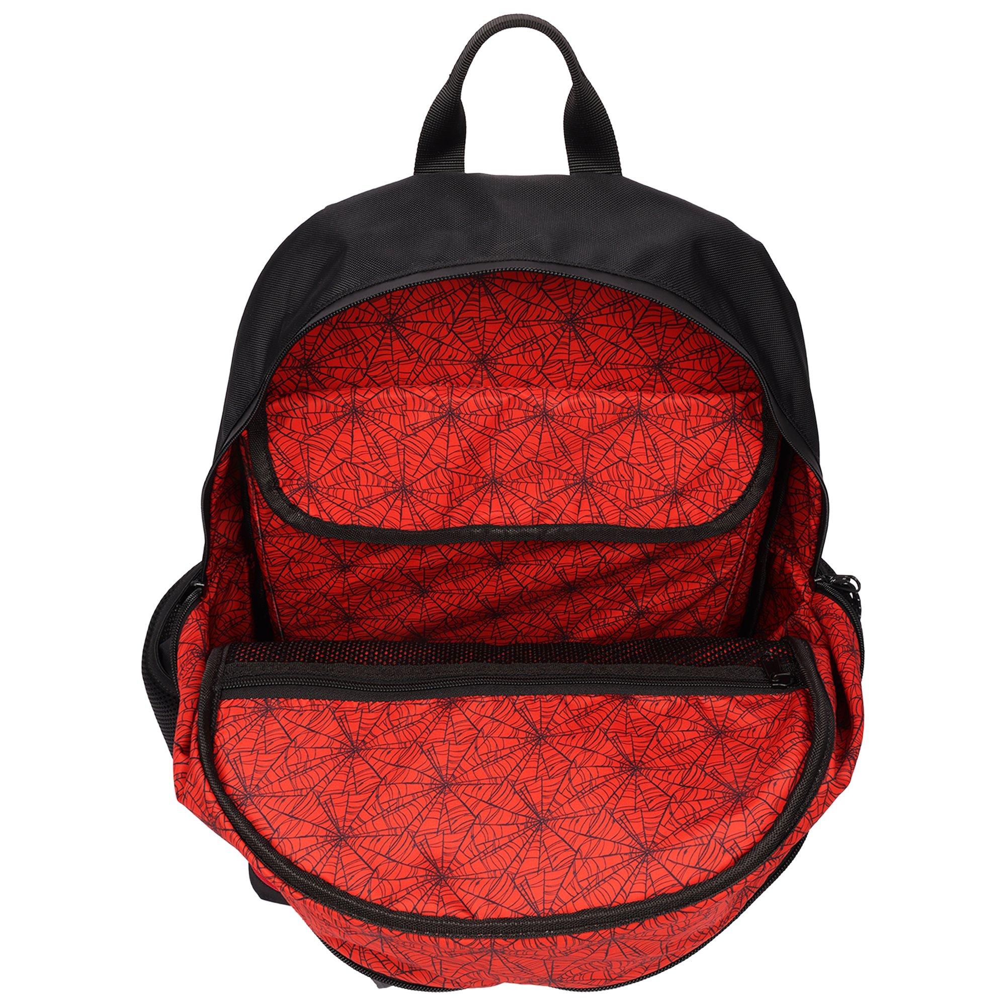 Element x Marvel Spider-Man Rubberized Spider Backpack - Black - BLACK