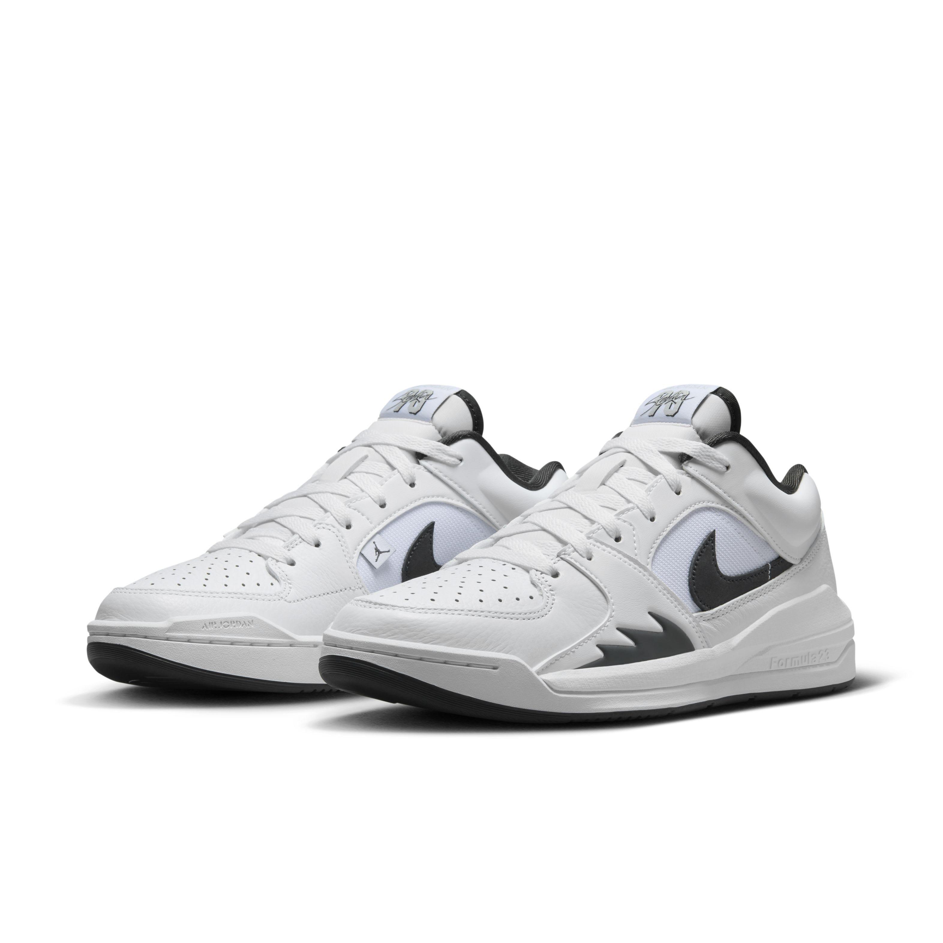 Jordan Stadium 90 "White/Neutral Grey/Black" Women's Shoe - WHITE/GREY/BLACK Thumbnail View 3
