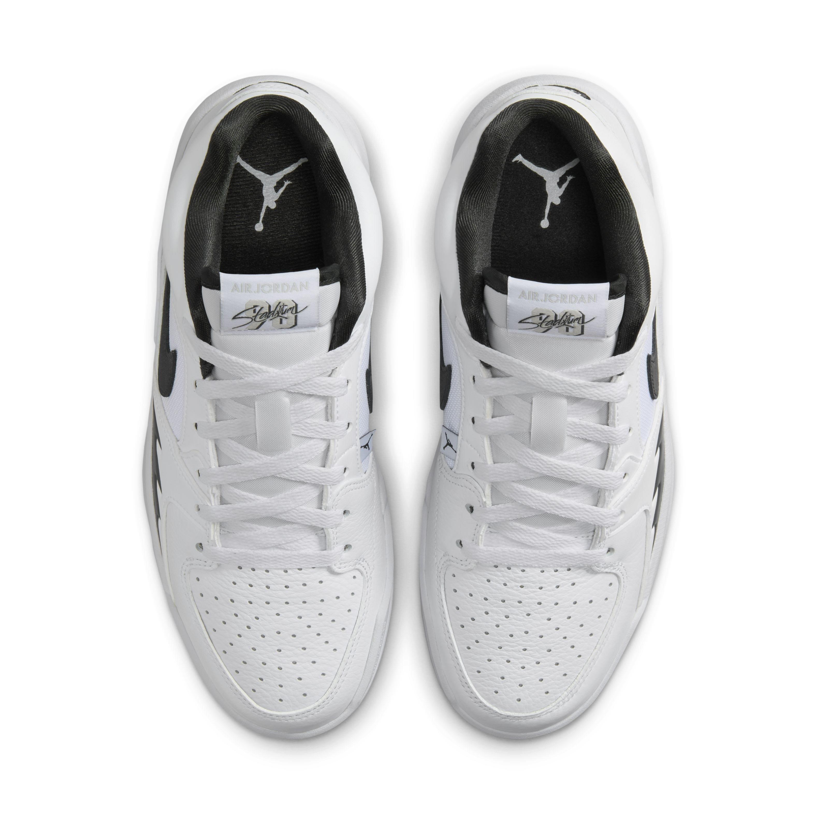 Jordan Stadium 90 "White/Neutral Grey/Black" Women's Shoe - WHITE/GREY/BLACK Thumbnail View 4