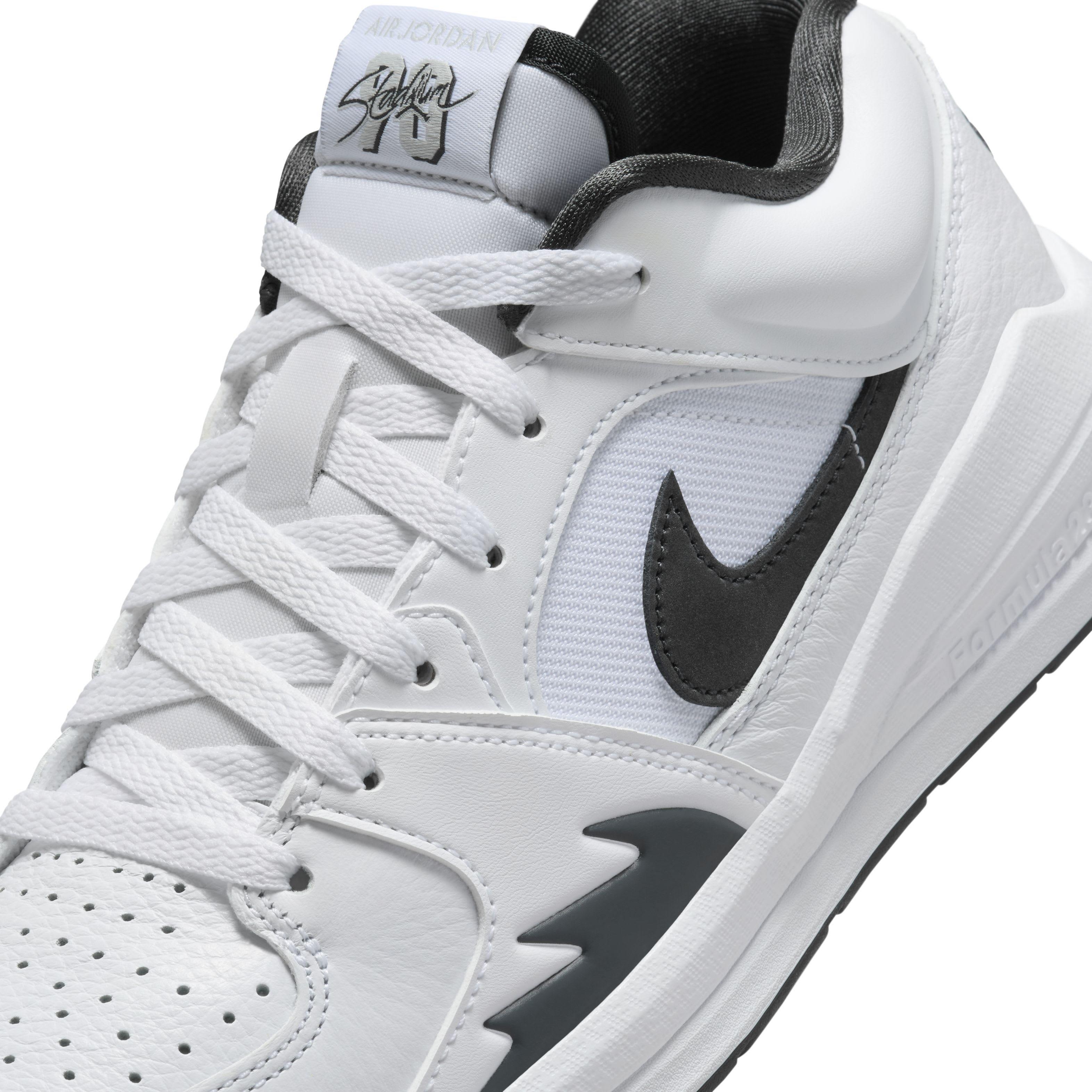 Jordan Stadium 90 "White/Neutral Grey/Black" Women's Shoe - WHITE/GREY/BLACK Thumbnail View 7