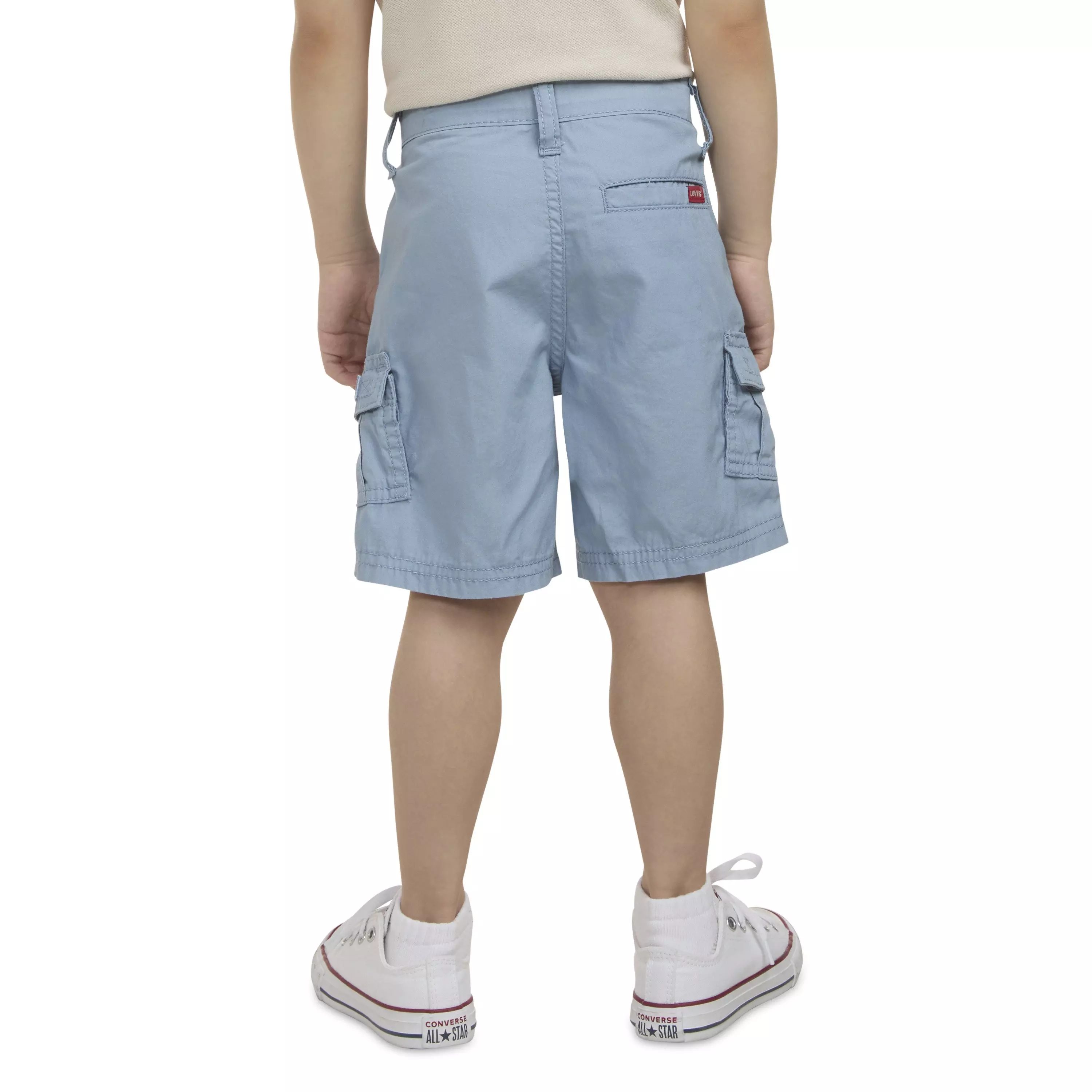 Levi's Red Tab Relaxed Toddler Boys' Lt Blue Cargo Shorts - LT BLUE