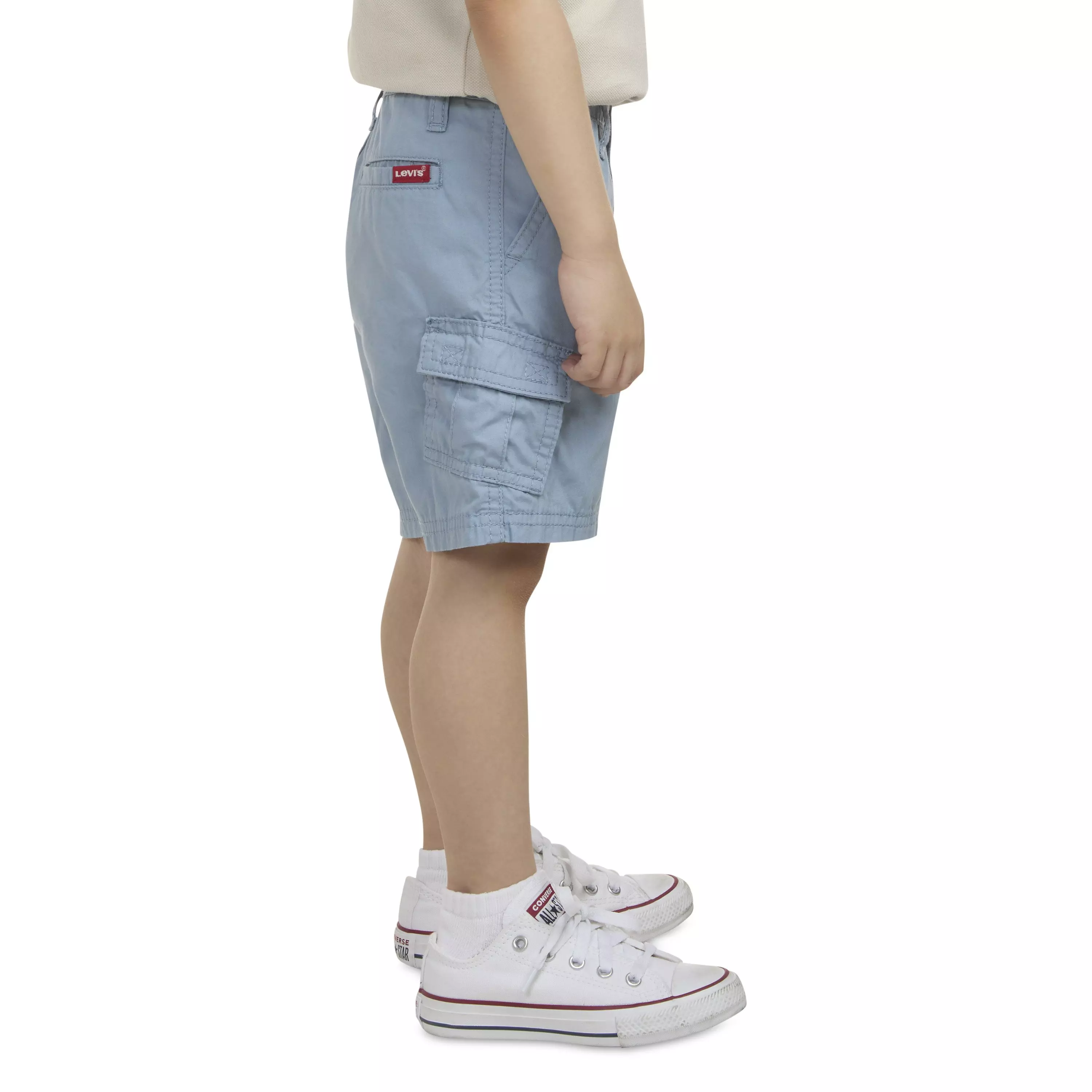 Levi's Red Tab Relaxed Toddler Boys' Cargo Shorts - Lt Blue - LT BLUE