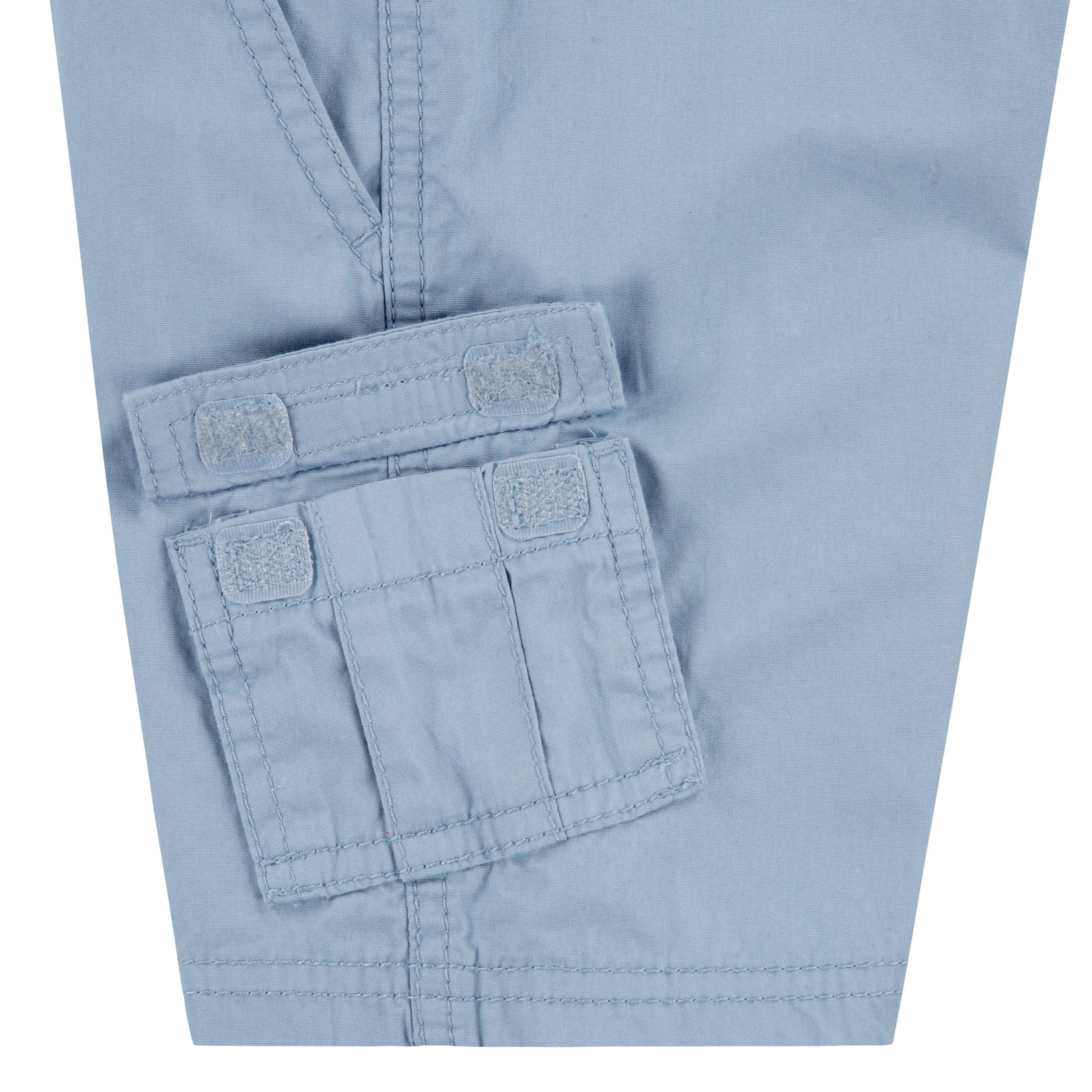 Levi's Red Tab Relaxed Toddler Boys' Cargo Shorts - Lt Blue - LT BLUE Thumbnail View 7