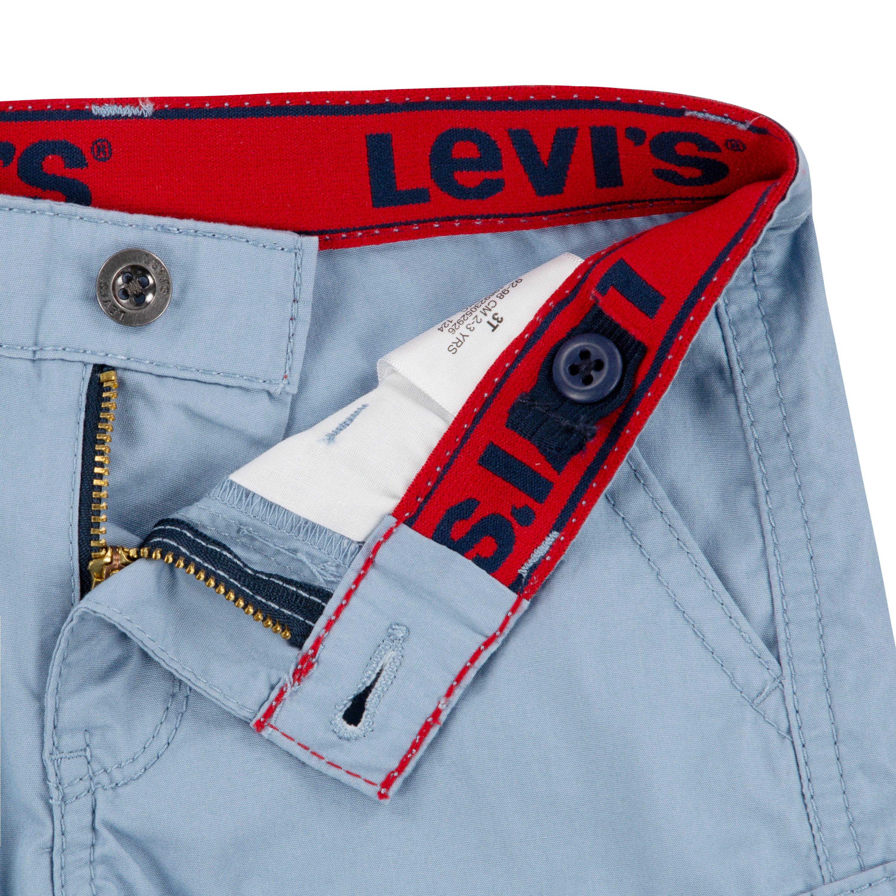 Levi's Red Tab Relaxed Toddler Boys' Lt Blue Cargo Shorts - LT BLUE Thumbnail View 10