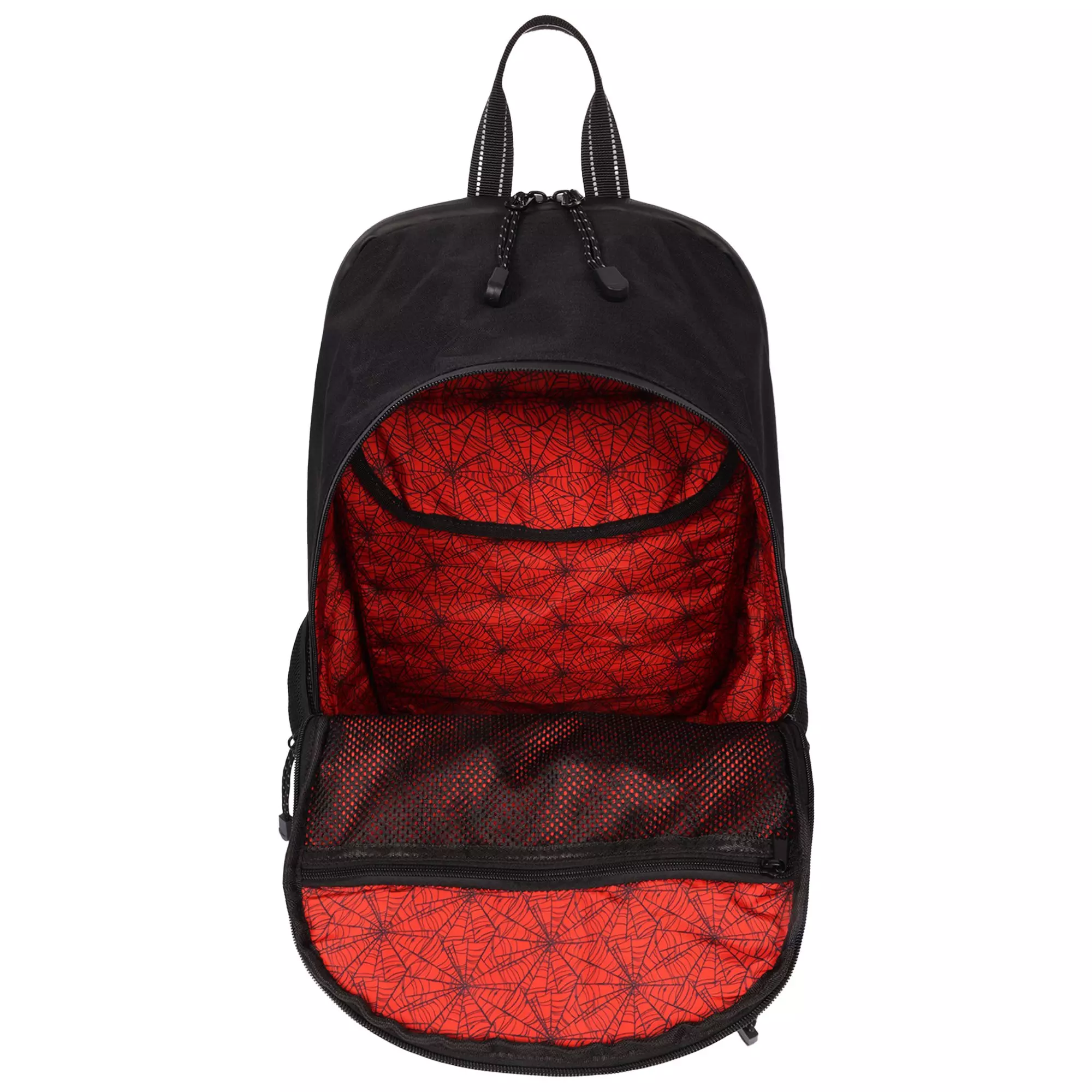 Element x Marvel Spider-Man Contrast Stitch Spider Backpack - Black - BLACK