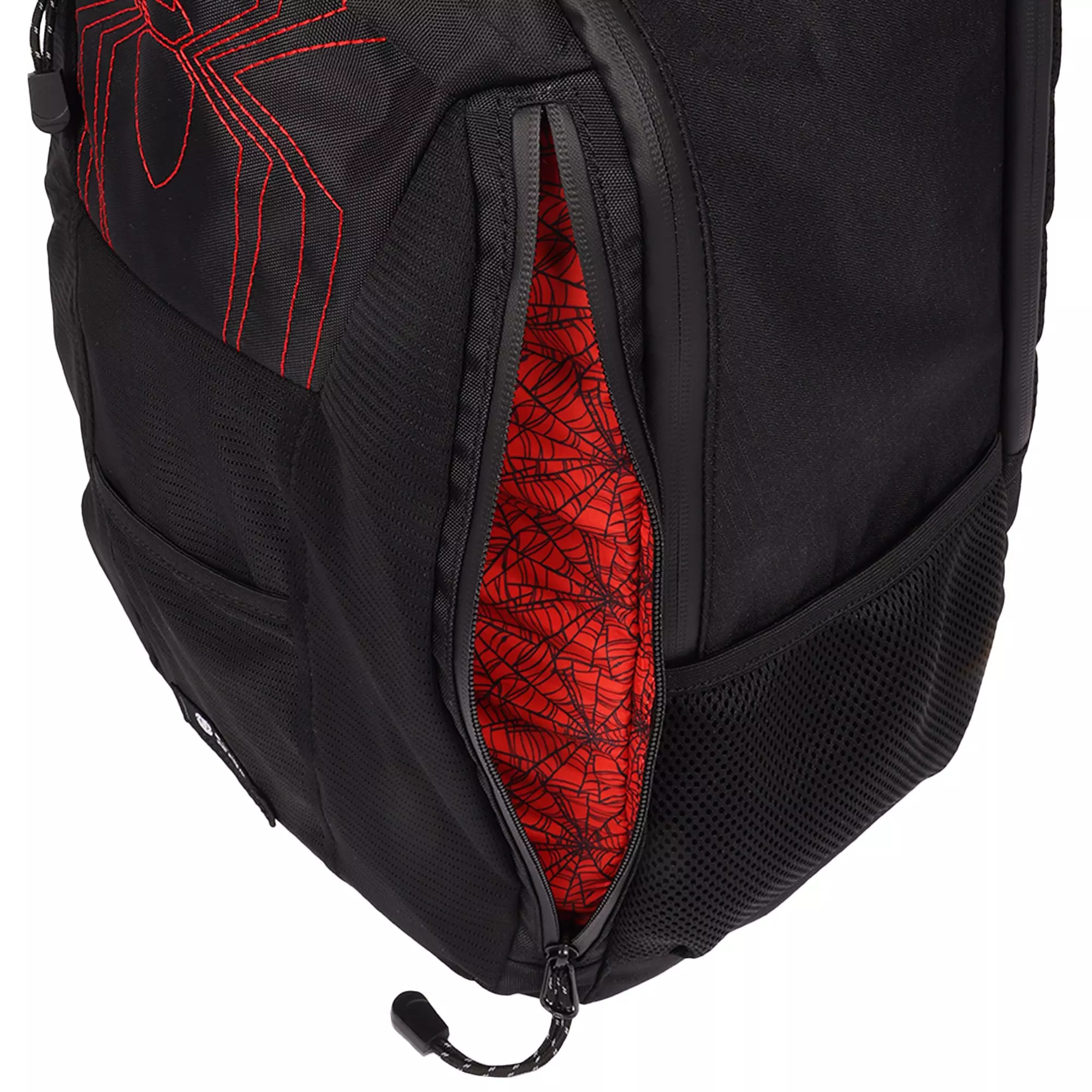 Element x Marvel Spider-Man Contrast Stitch Spider Backpack - Black - BLACK