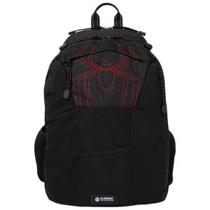 Element x Marvel Spider-Man Contrast Stitch Spider Backpack - Black - BLACK