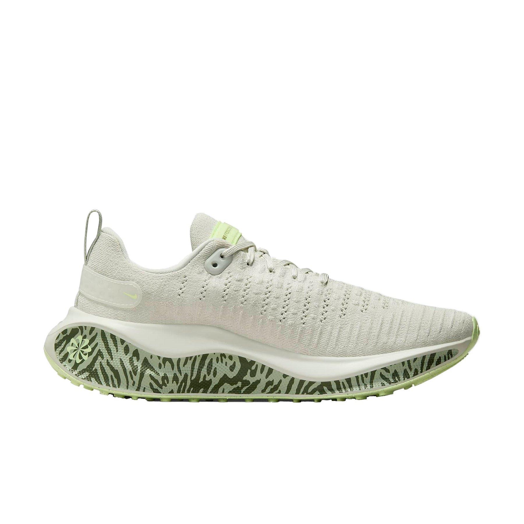 Nike InfinityRN 4 Premium "Light Bone/Barely Volt/Cargo Khaki/Volt" Women's Running Shoe - LT BONE/VOLT/KHAKI/VOLT Thumbnail View 1