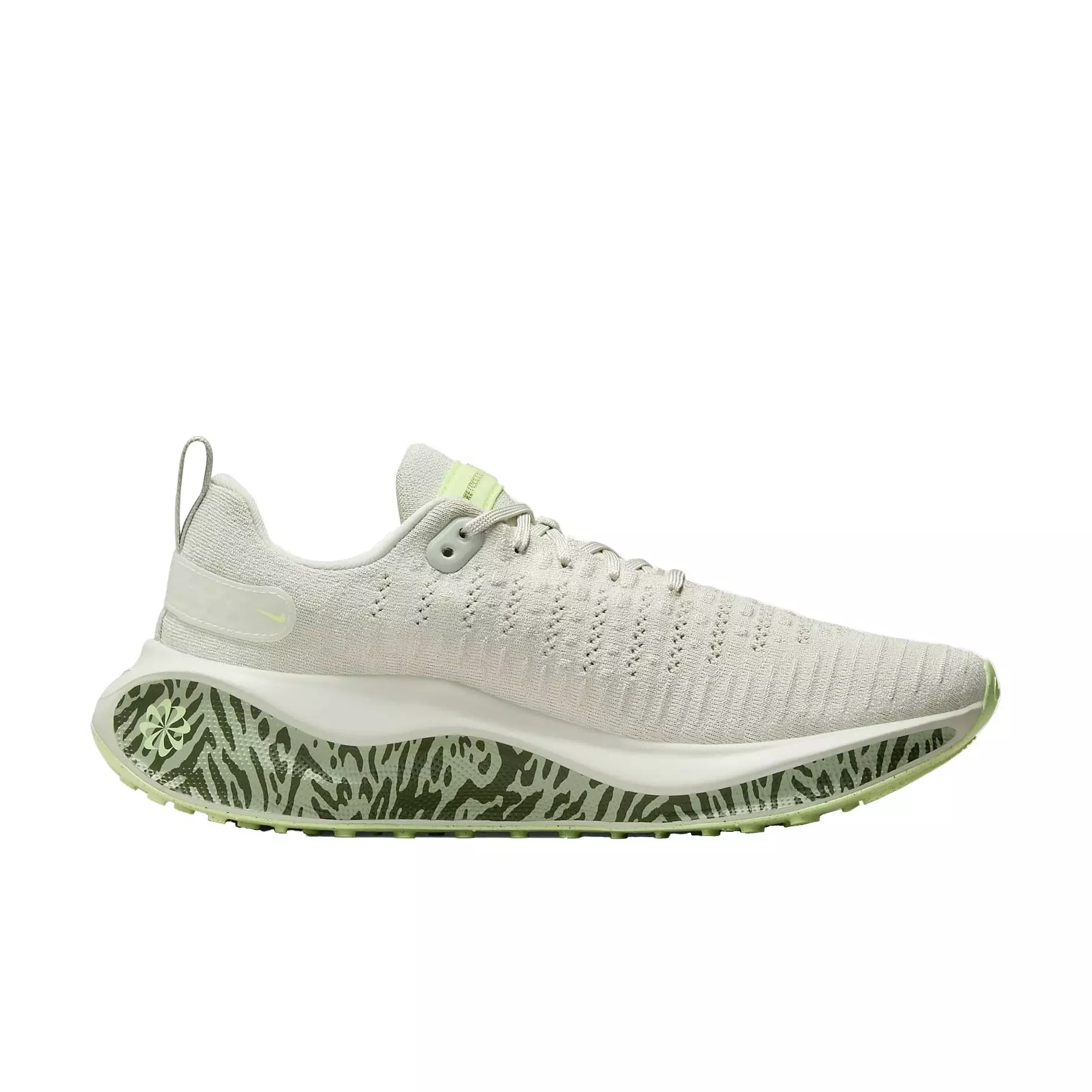 Nike InfinityRN 4 Premium "Light Bone/Barely Volt/Cargo Khaki/Volt" Women's Running Shoe - LT BONE/VOLT/KHAKI/VOLT