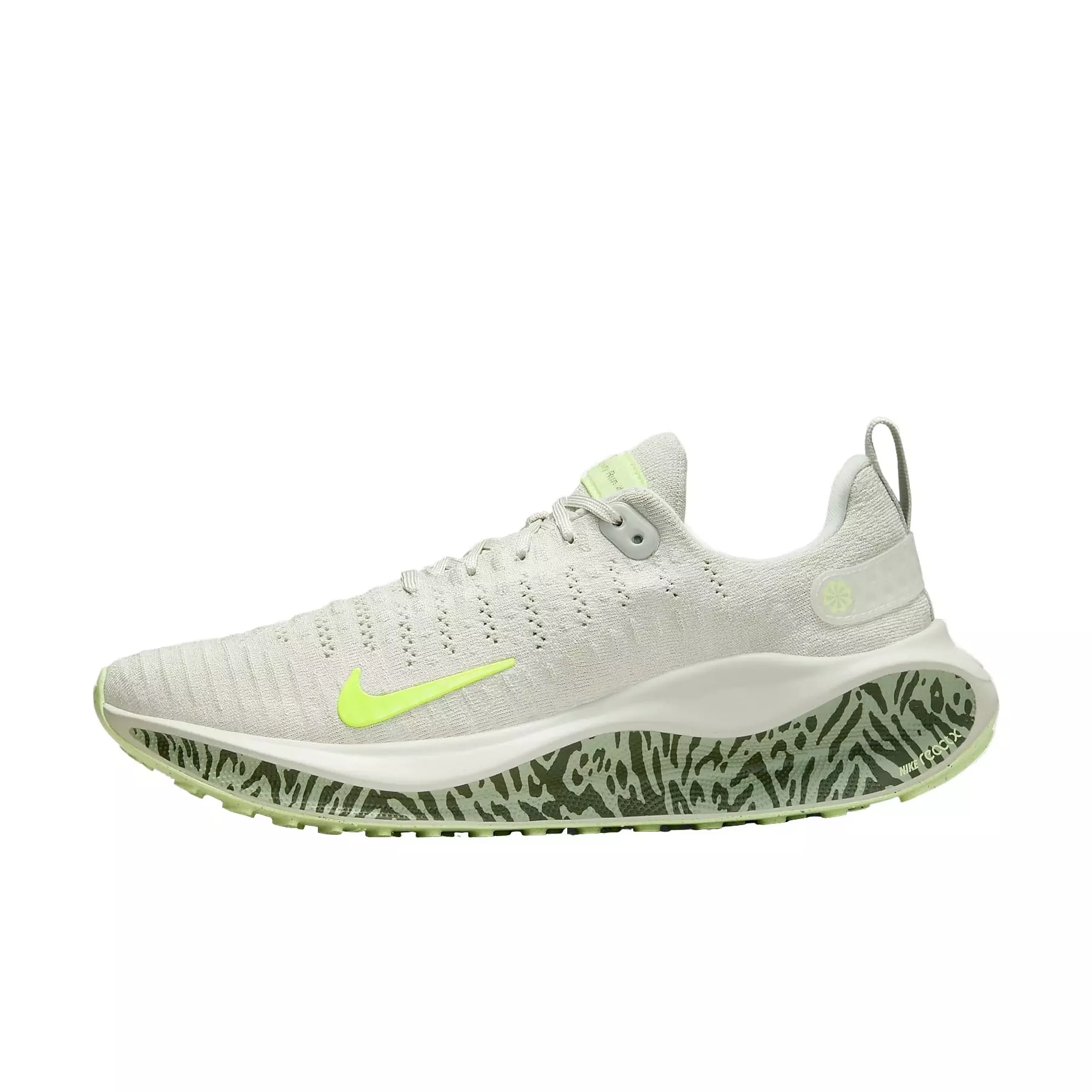 Nike InfinityRN 4 Premium "Light Bone/Barely Volt/Cargo Khaki/Volt" Women's Running Shoe - LT BONE/VOLT/KHAKI/VOLT