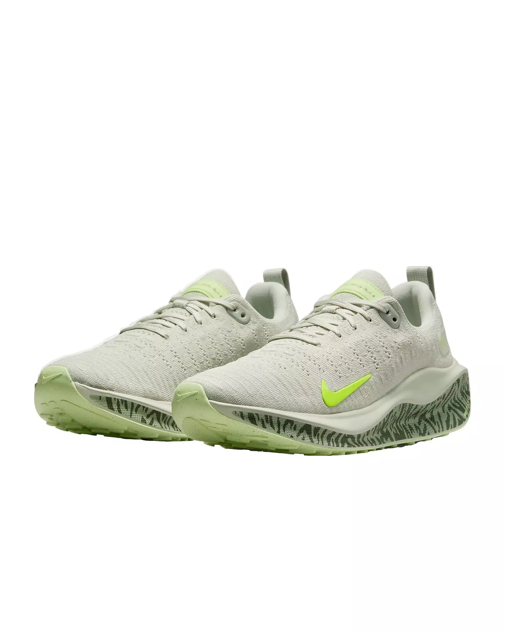 Nike InfinityRN 4 Premium "Light Bone/Barely Volt/Cargo Khaki/Volt" Women's Running Shoe - LT BONE/VOLT/KHAKI/VOLT