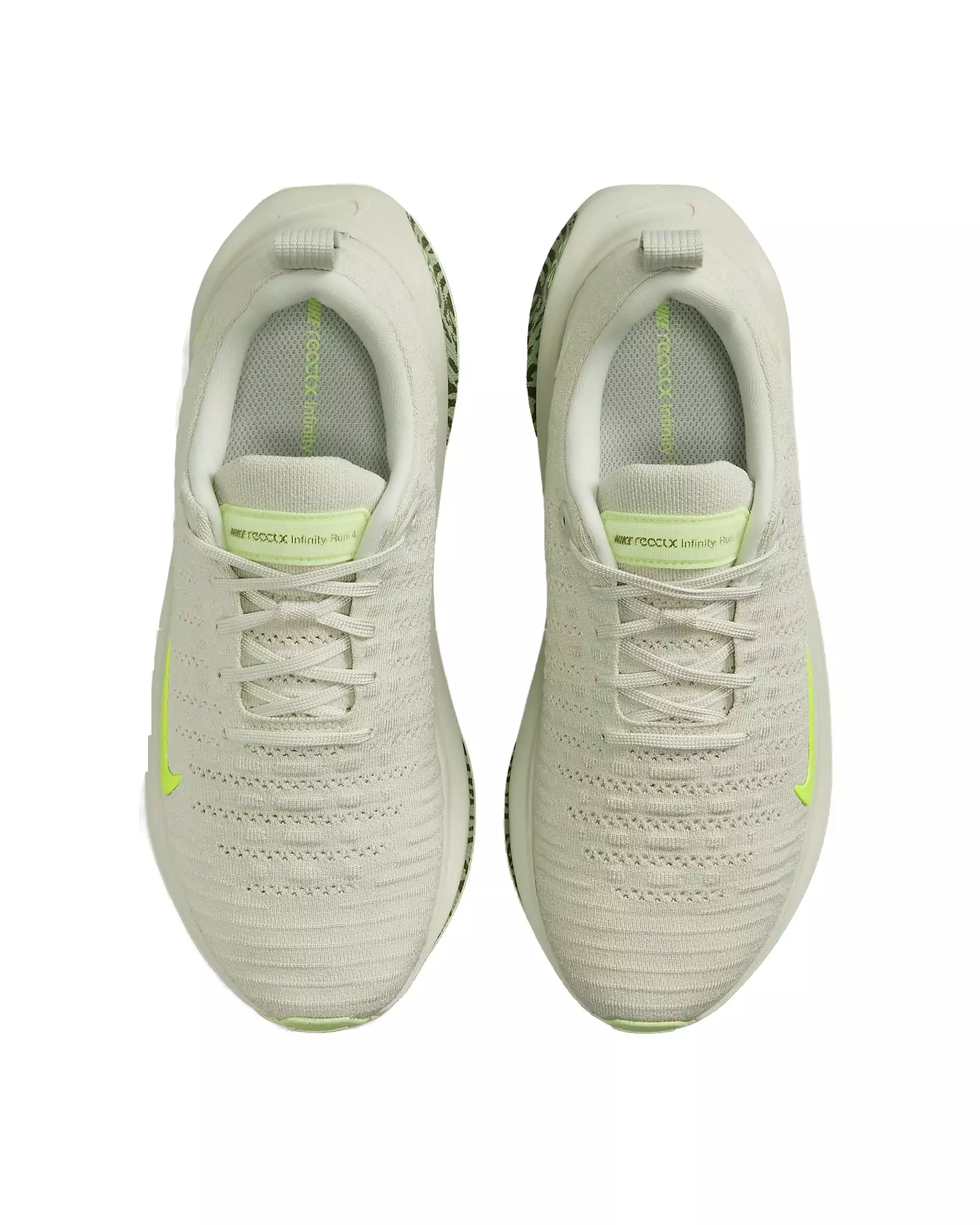 Nike InfinityRN 4 Premium "Light Bone/Barely Volt/Cargo Khaki/Volt" Women's Running Shoe - LT BONE/VOLT/KHAKI/VOLT