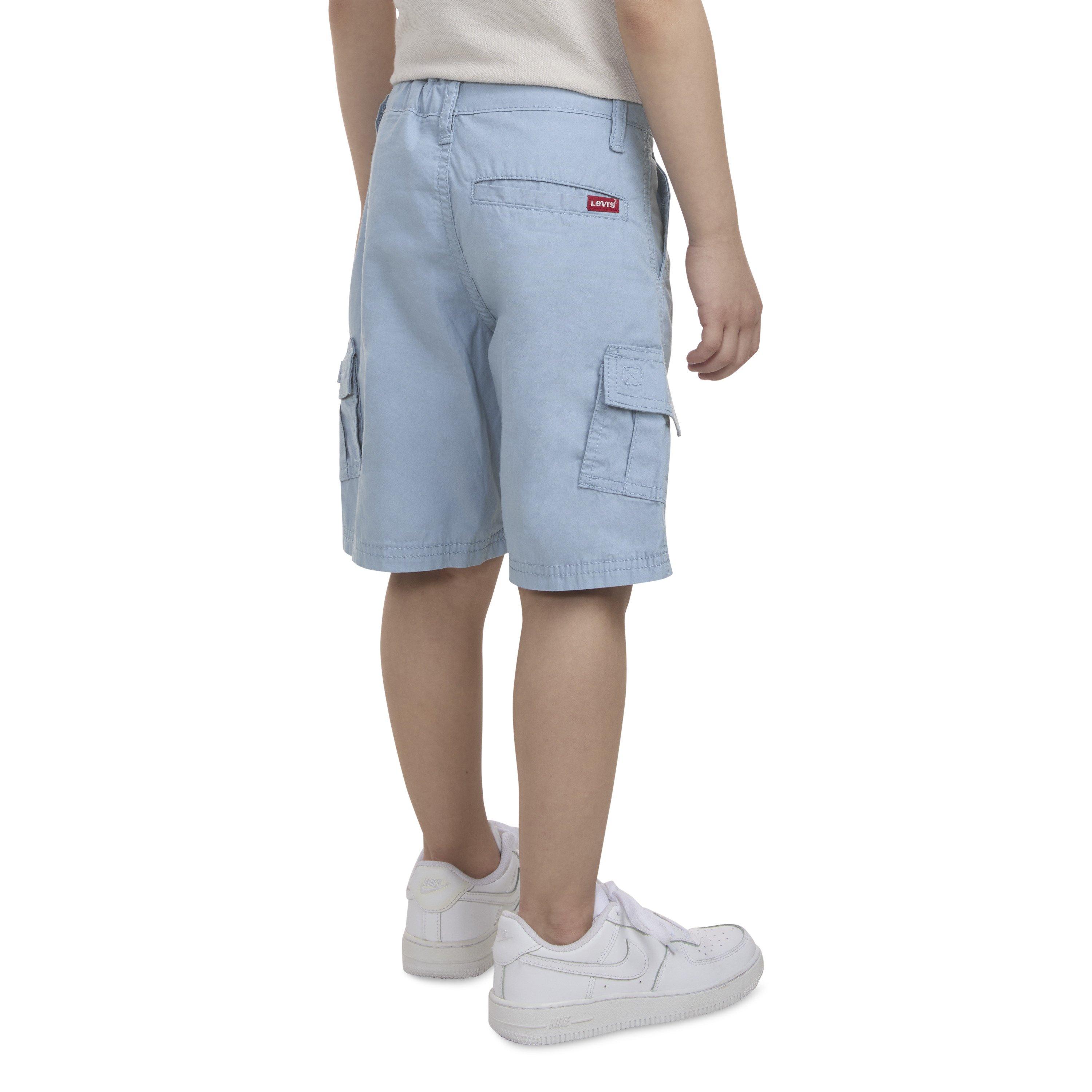 Levi's Red Tab Relaxed Little Boys' Lt Blue Cargo Shorts