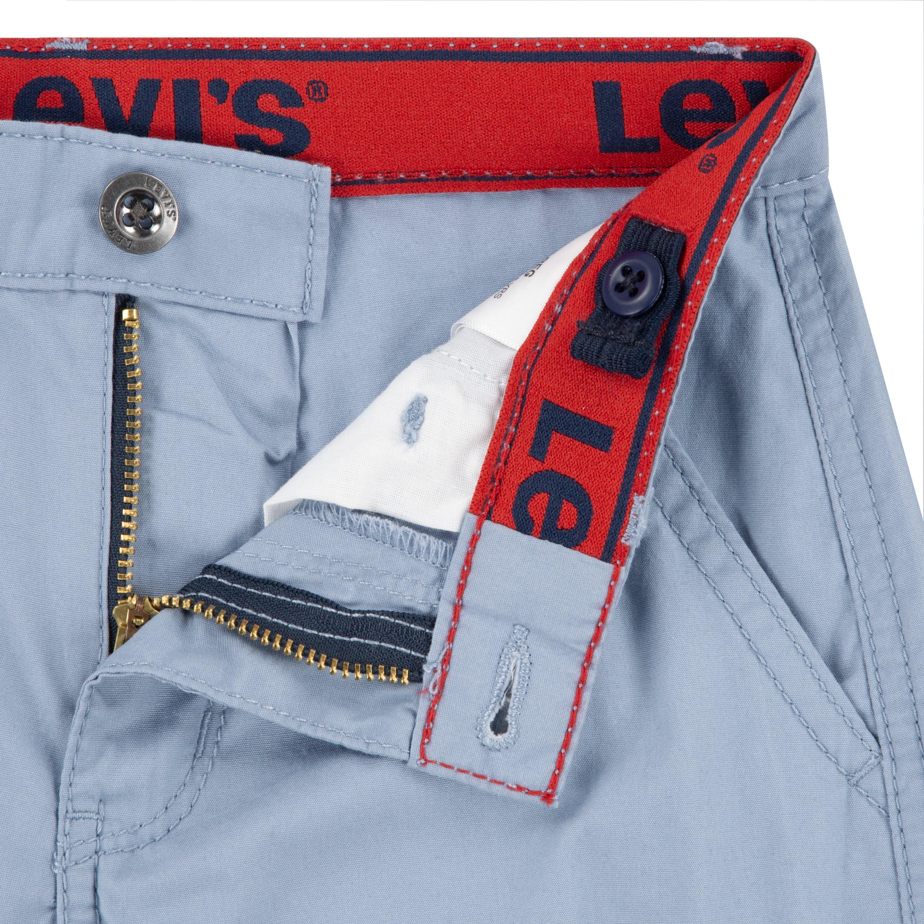 Levi's Red Tab Relaxed Little Boys' Lt Blue Cargo Shorts - LT BLUE Thumbnail View 5