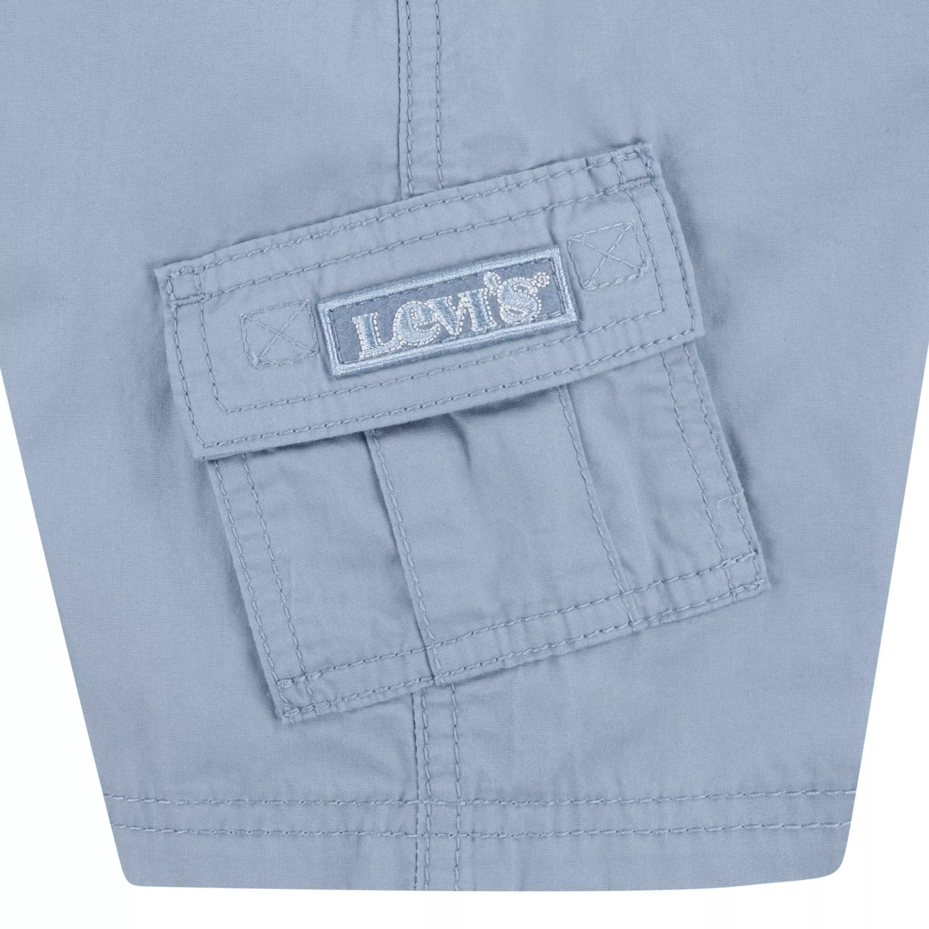 Levi's Red Tab Relaxed Little Boys' Lt Blue Cargo Shorts - LT BLUE