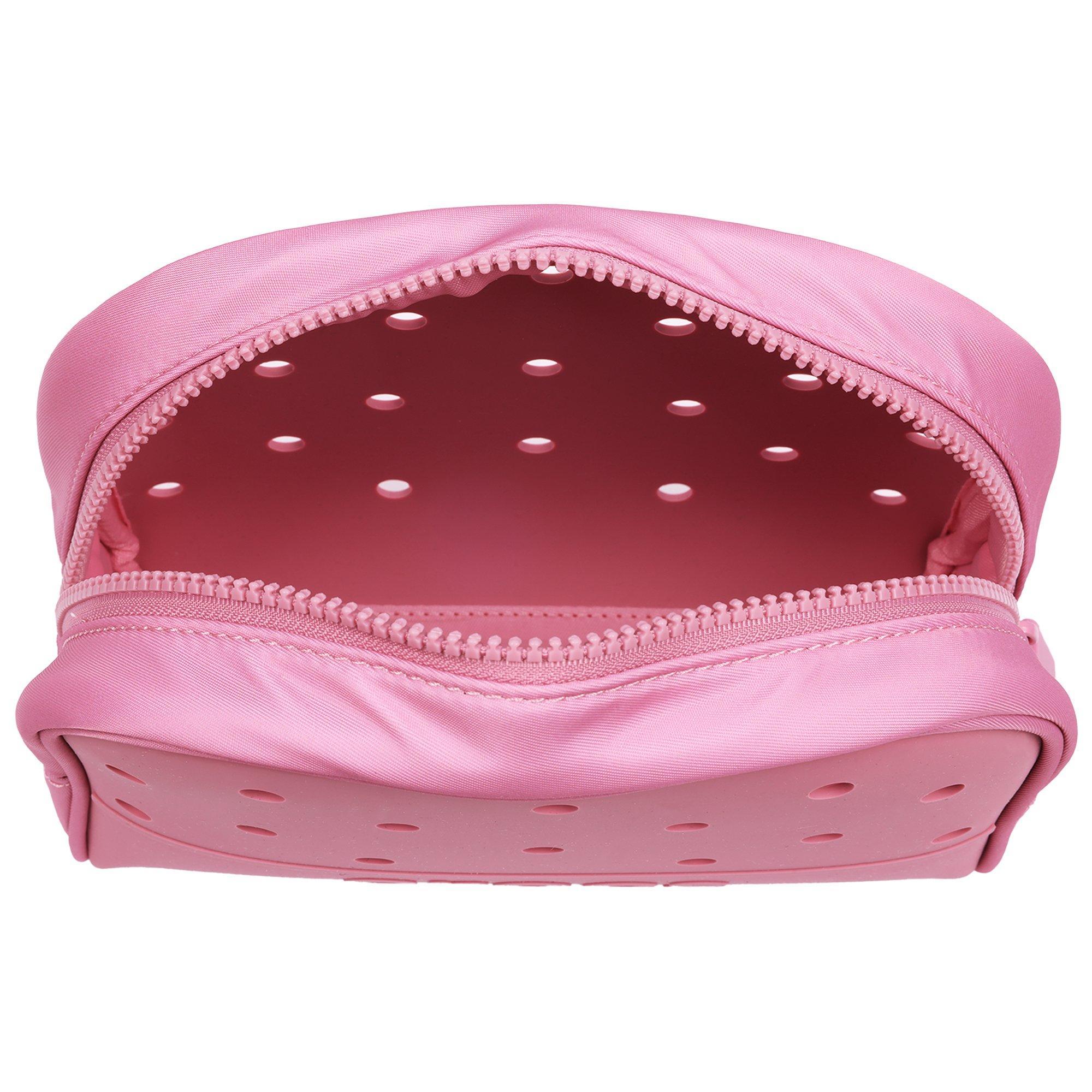 Crocs Classic Cosmetic Bag - Rose - ROSE Thumbnail View 4