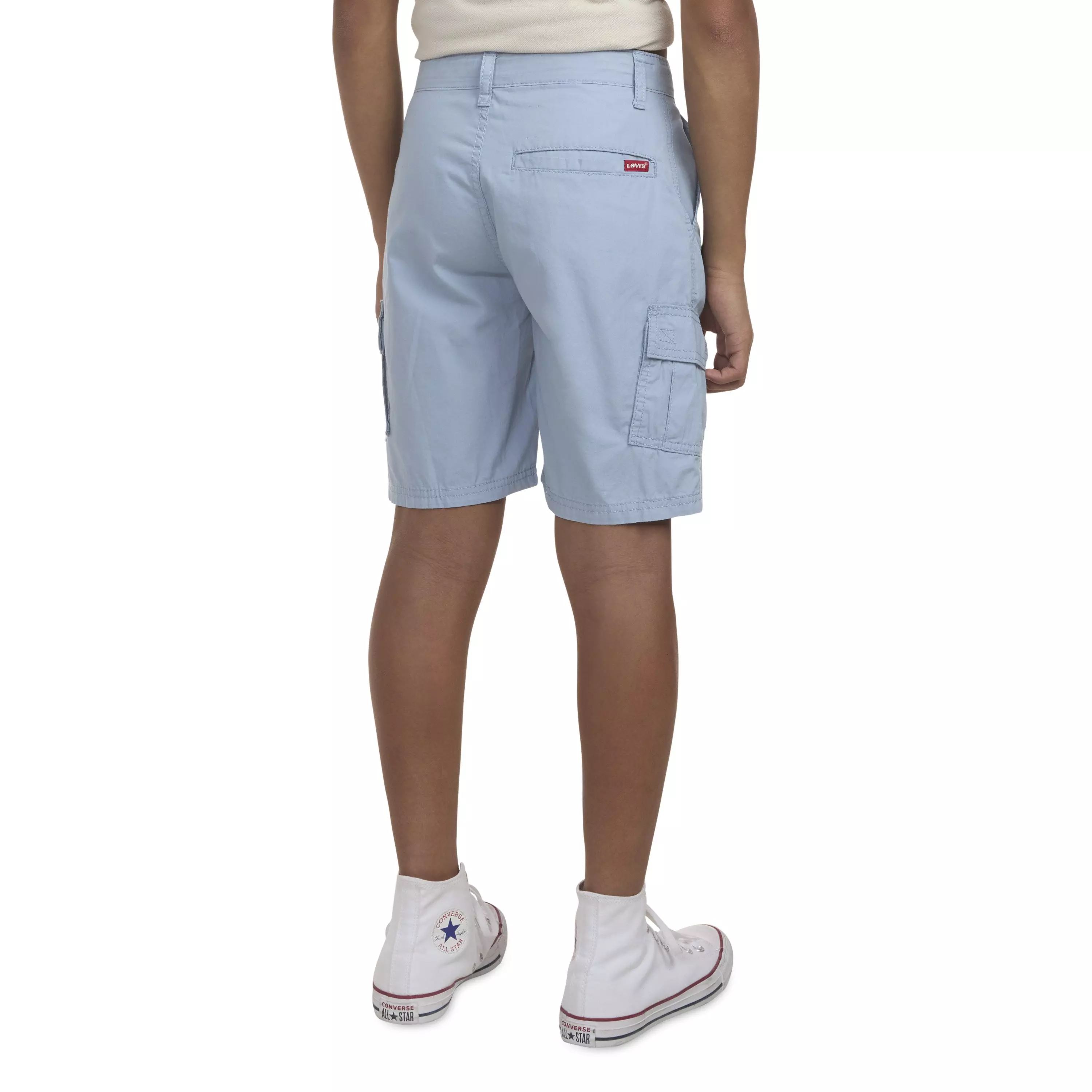 Levi's Red Tab Relaxed Big Boys' Cargo Shorts - Lt Blue - LT BLUE