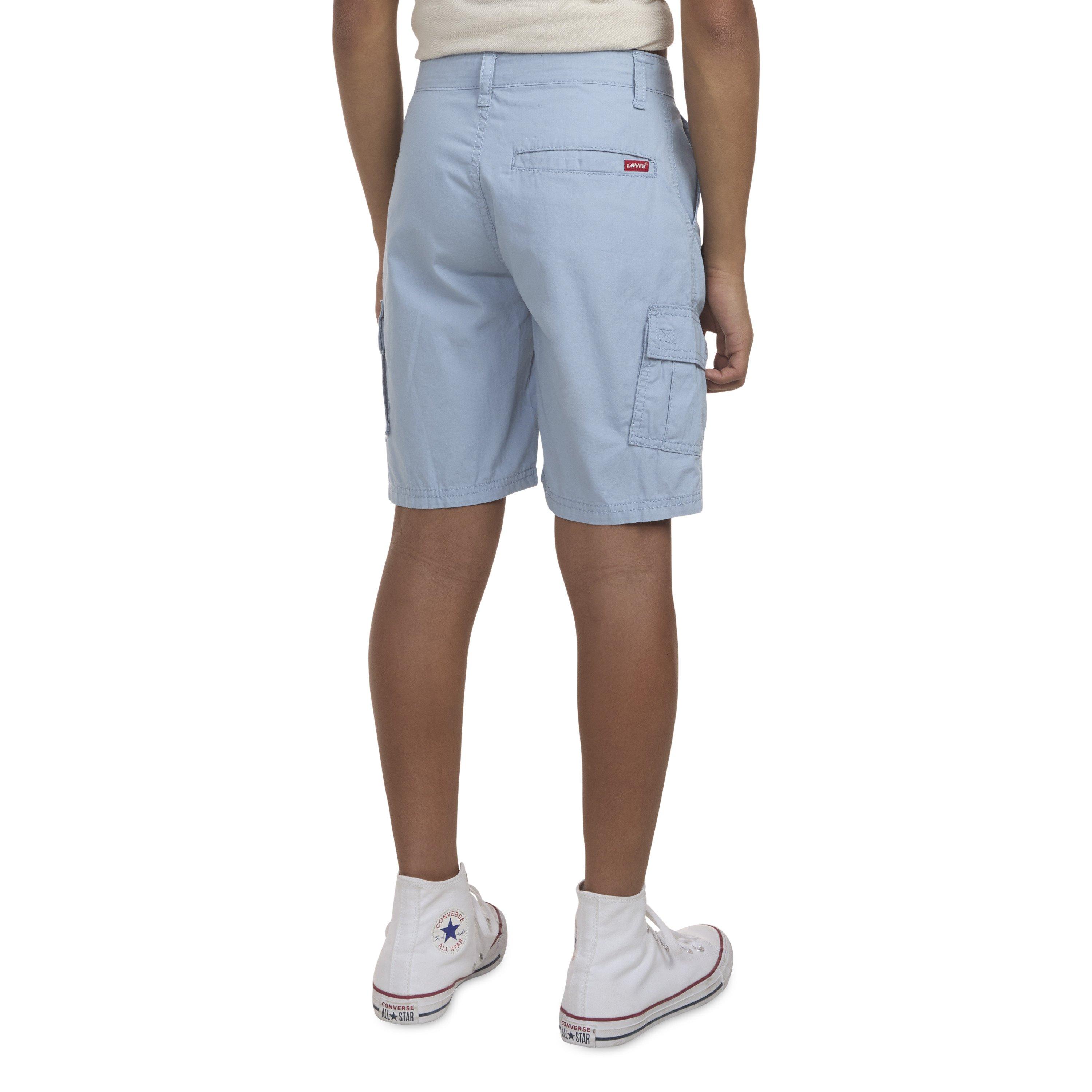 Levi's Red Tab Relaxed Big Boys' Lt Blue Cargo Shorts