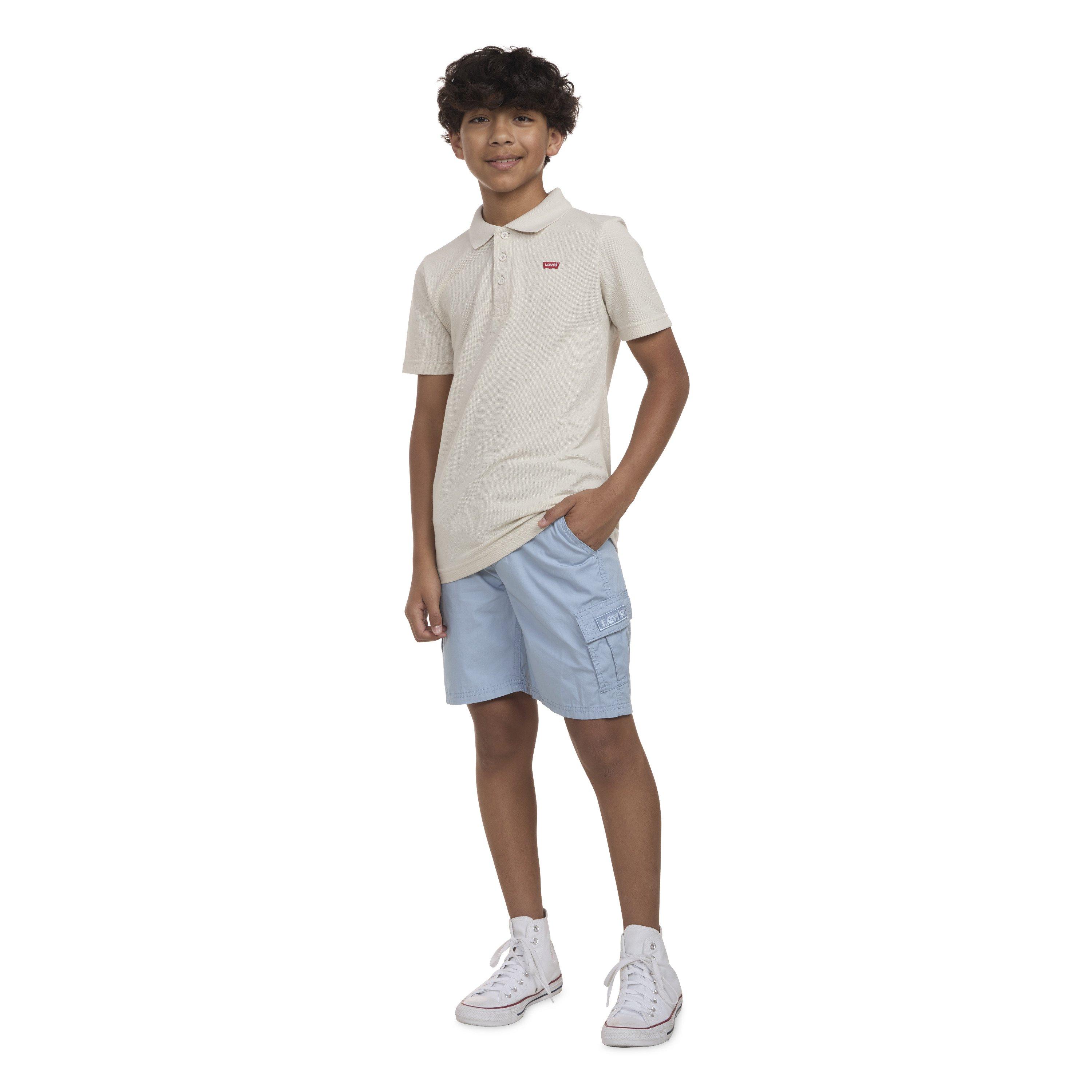 Levi's Red Tab Relaxed Big Boys' Lt Blue Cargo Shorts - LT BLUE Thumbnail View 11