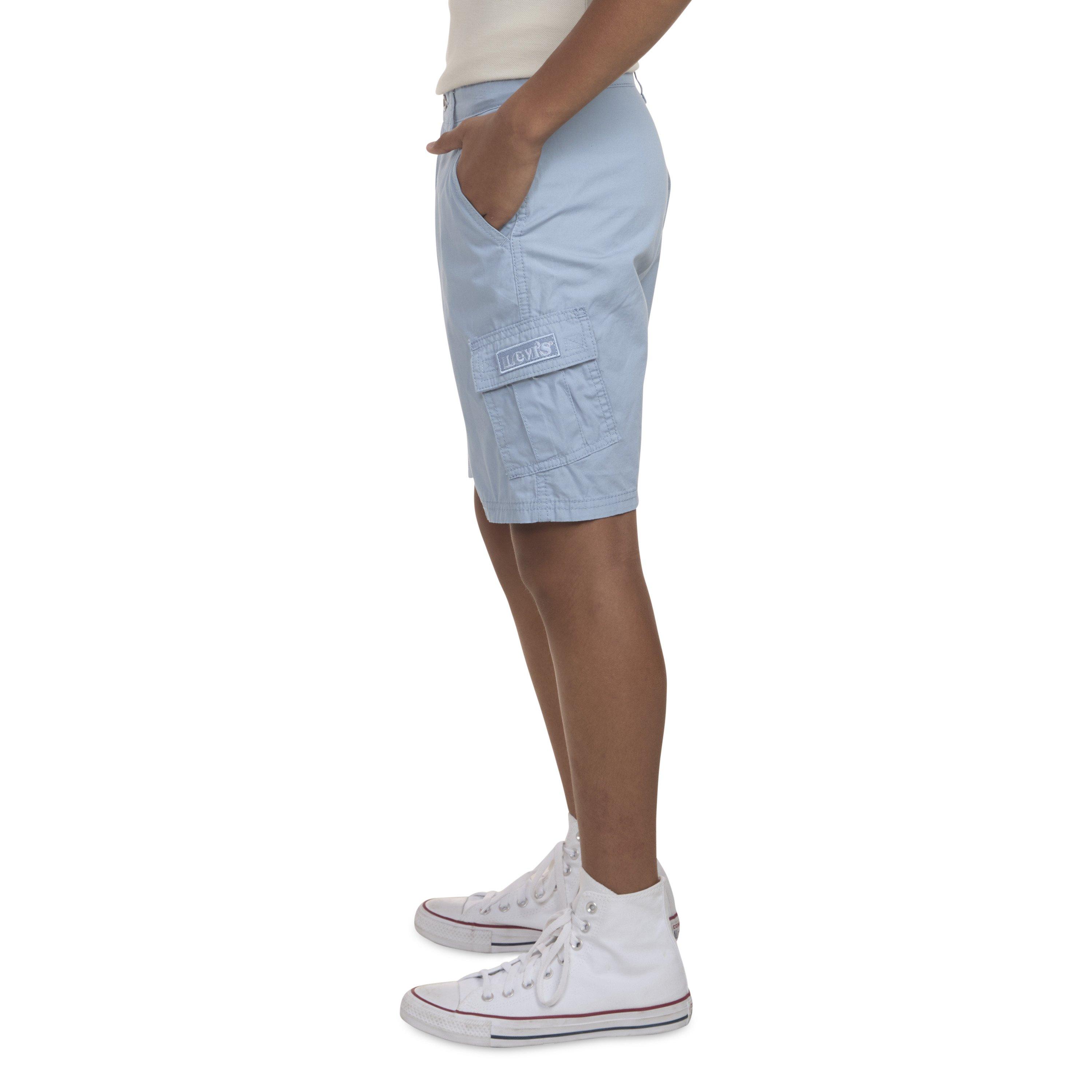 Levi's Red Tab Relaxed Big Boys' Lt Blue Cargo Shorts - LT BLUE Thumbnail View 3