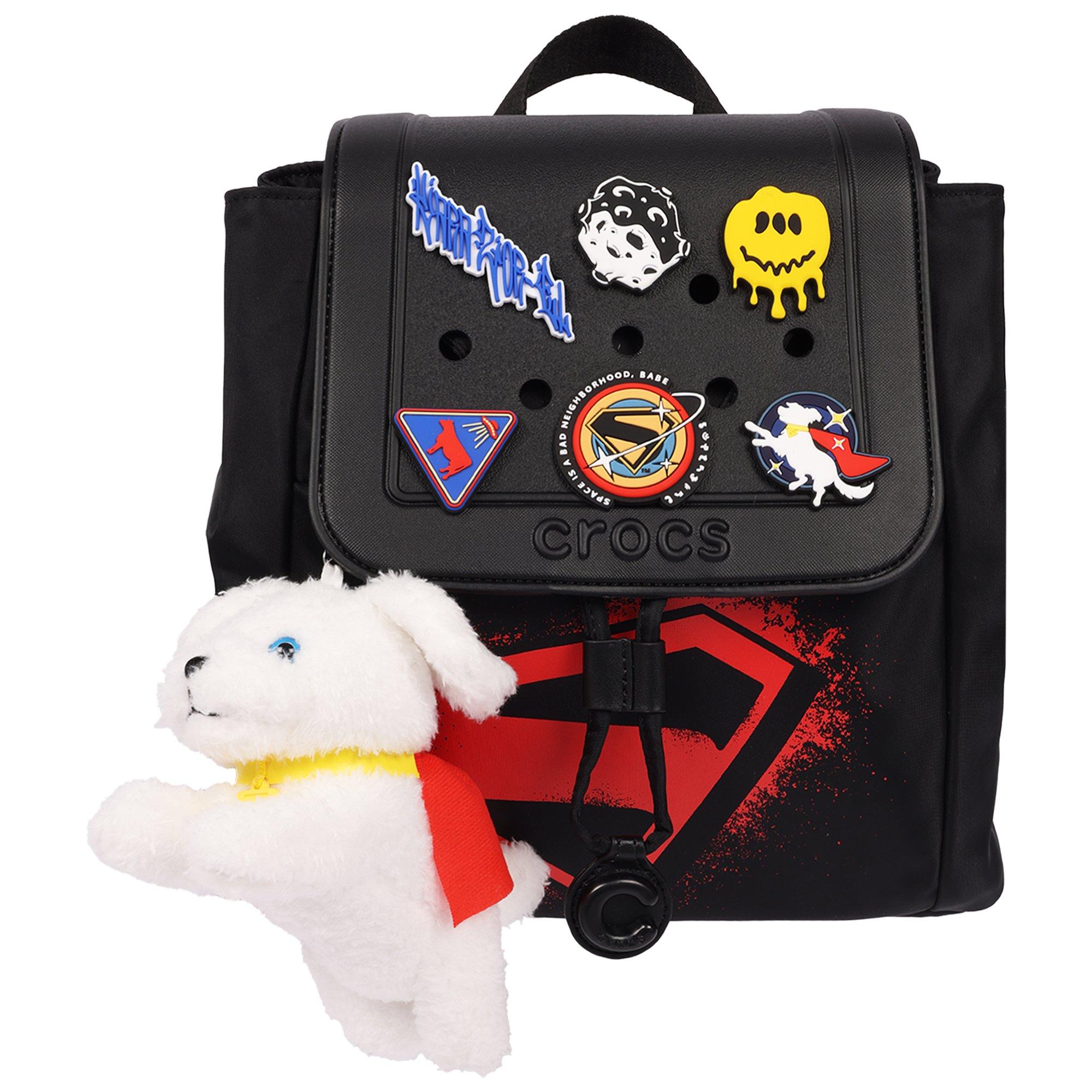 Crocs x DC Studios Supergirl Mini Backpack - Black - BLACK