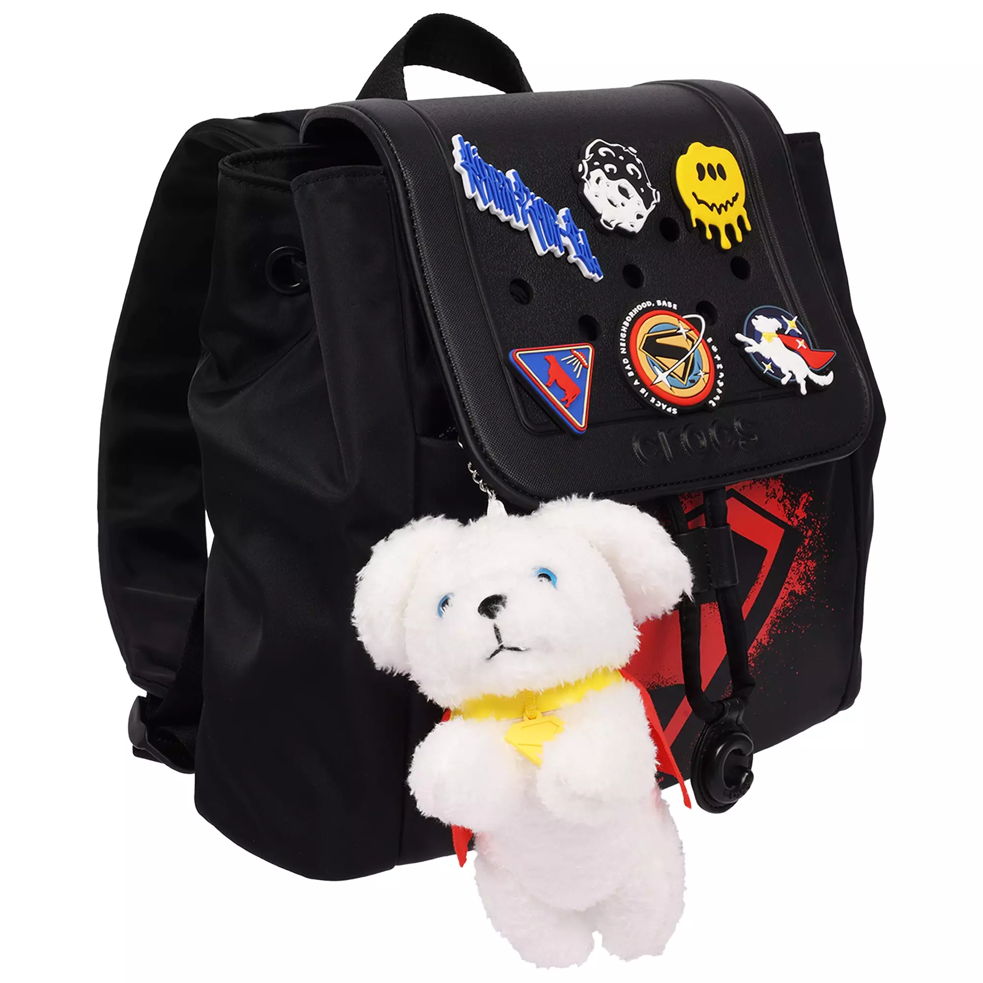 Crocs x DC Studios Supergirl Mini Backpack - Black - BLACK
