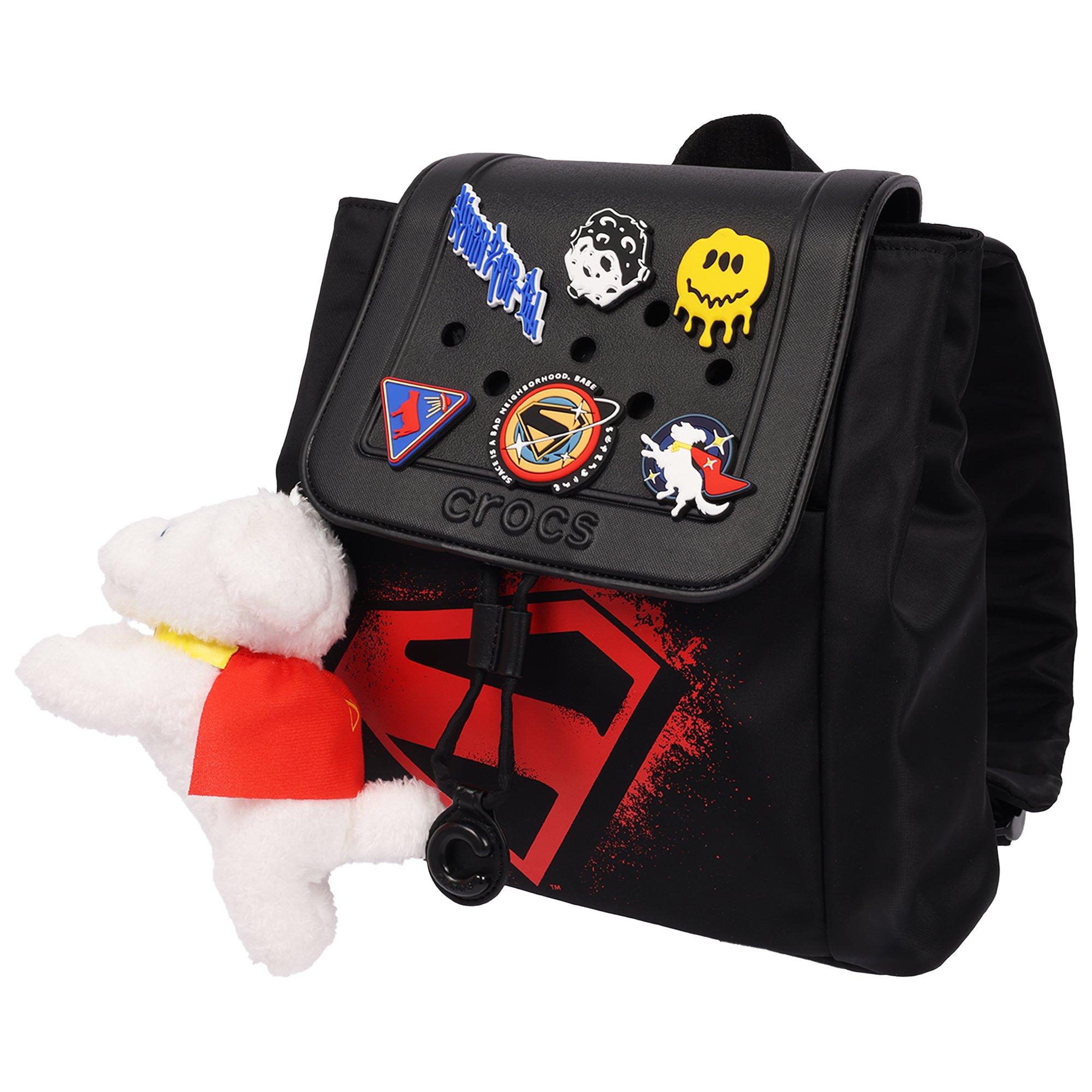 Crocs x DC Studios Supergirl Mini Backpack - Black - BLACK