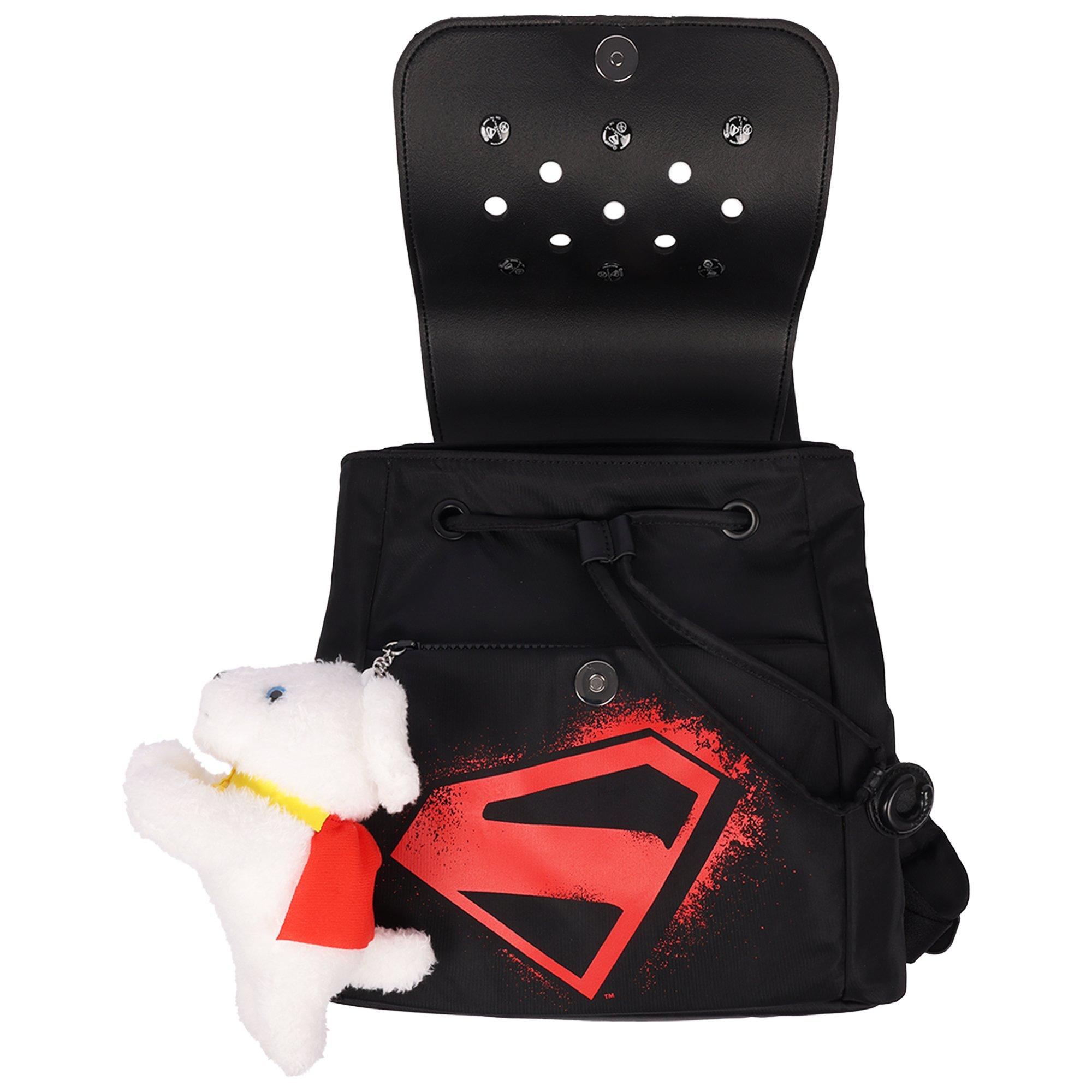 Crocs x DC Studios Supergirl Mini Backpack - Black - BLACK