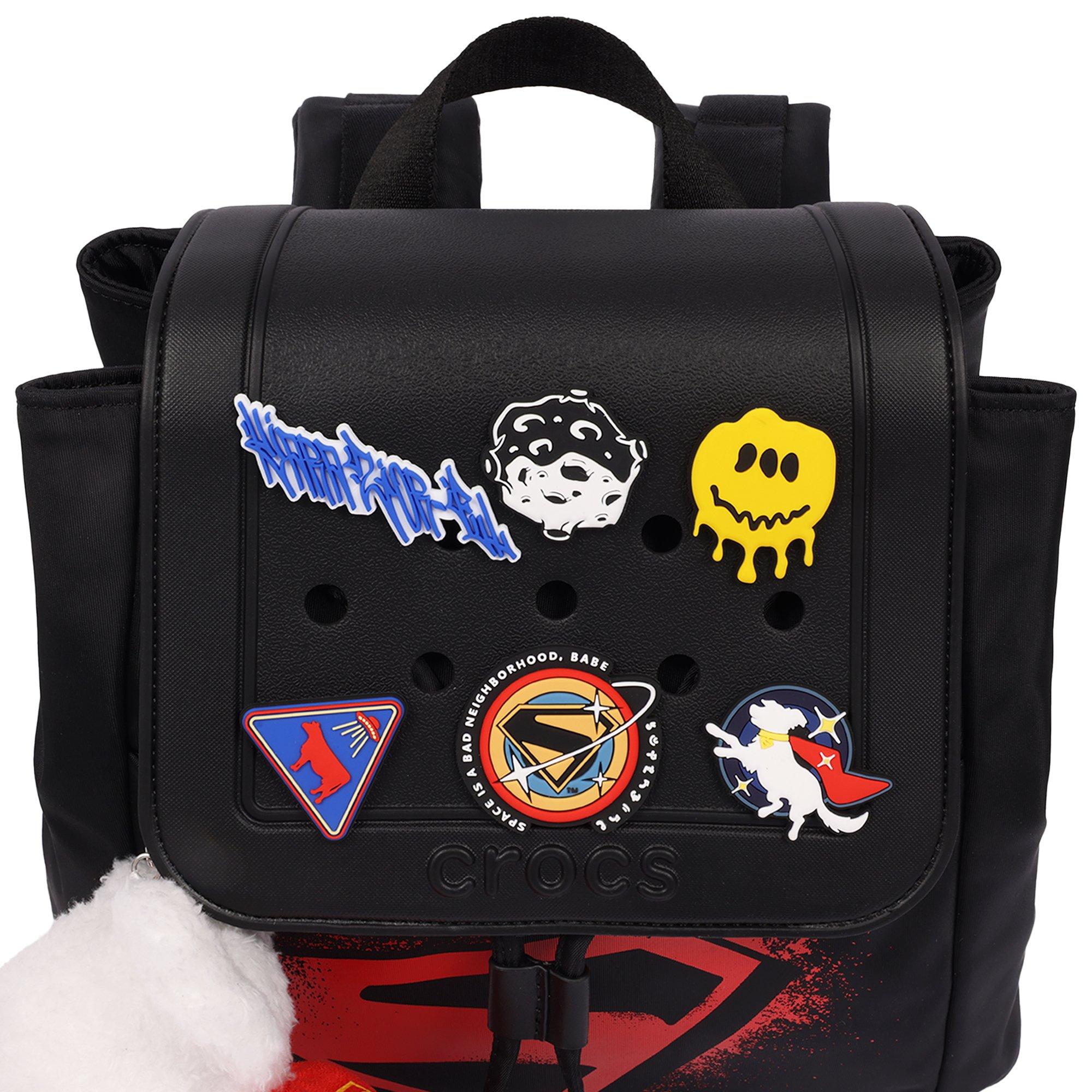 Crocs x DC Studios Supergirl Mini Backpack - Black - BLACK
