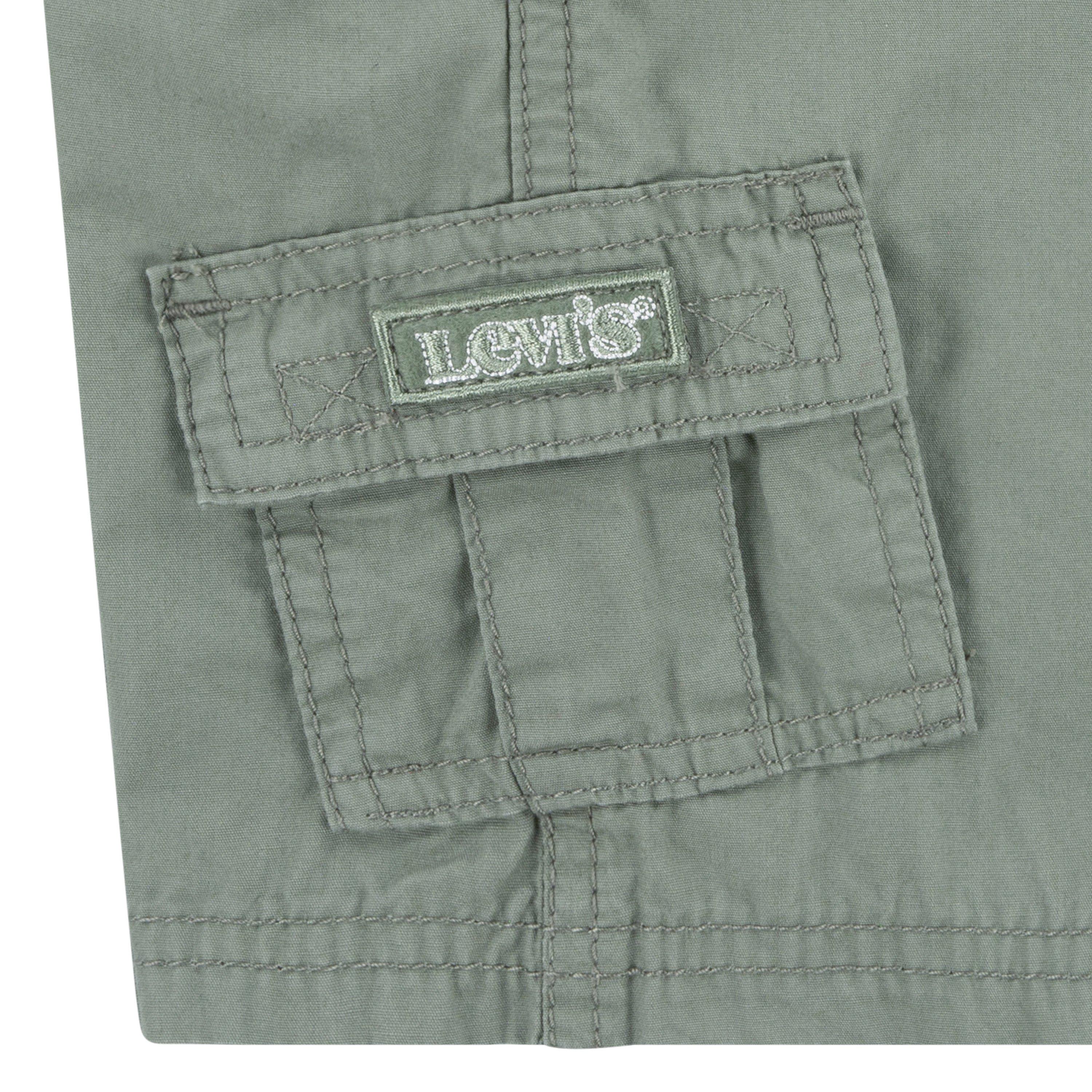 Levi's Red Tab Relaxed Toddler Boys' Green Cargo Shorts - GREEN Thumbnail View 6