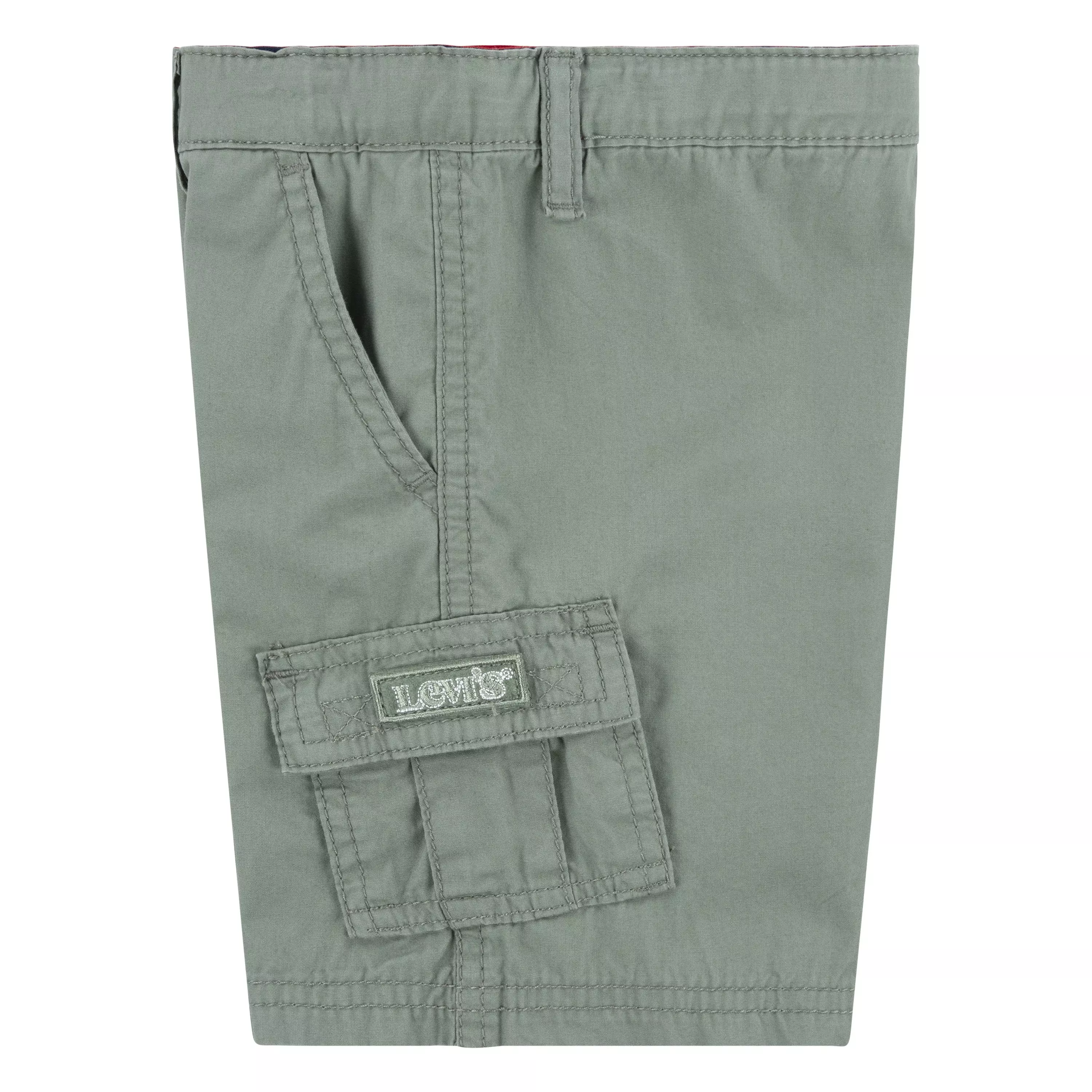 Levi's Red Tab Relaxed Toddler Boys' Green Cargo Shorts - GREEN