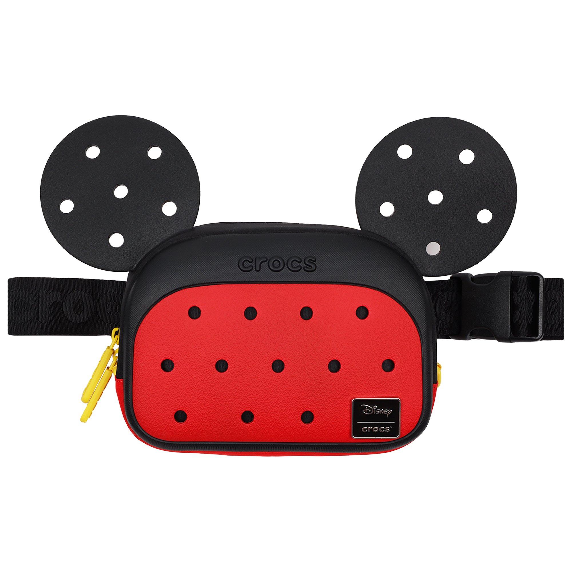 Crocs x Mickey Mouse 3D Ears Multi-Color Belt Bag