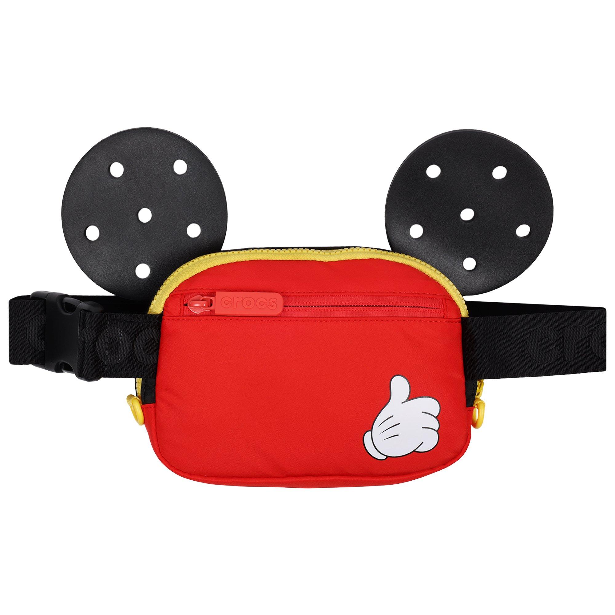Crocs x Mickey Mouse 3D Ears Multi-Color Belt Bag