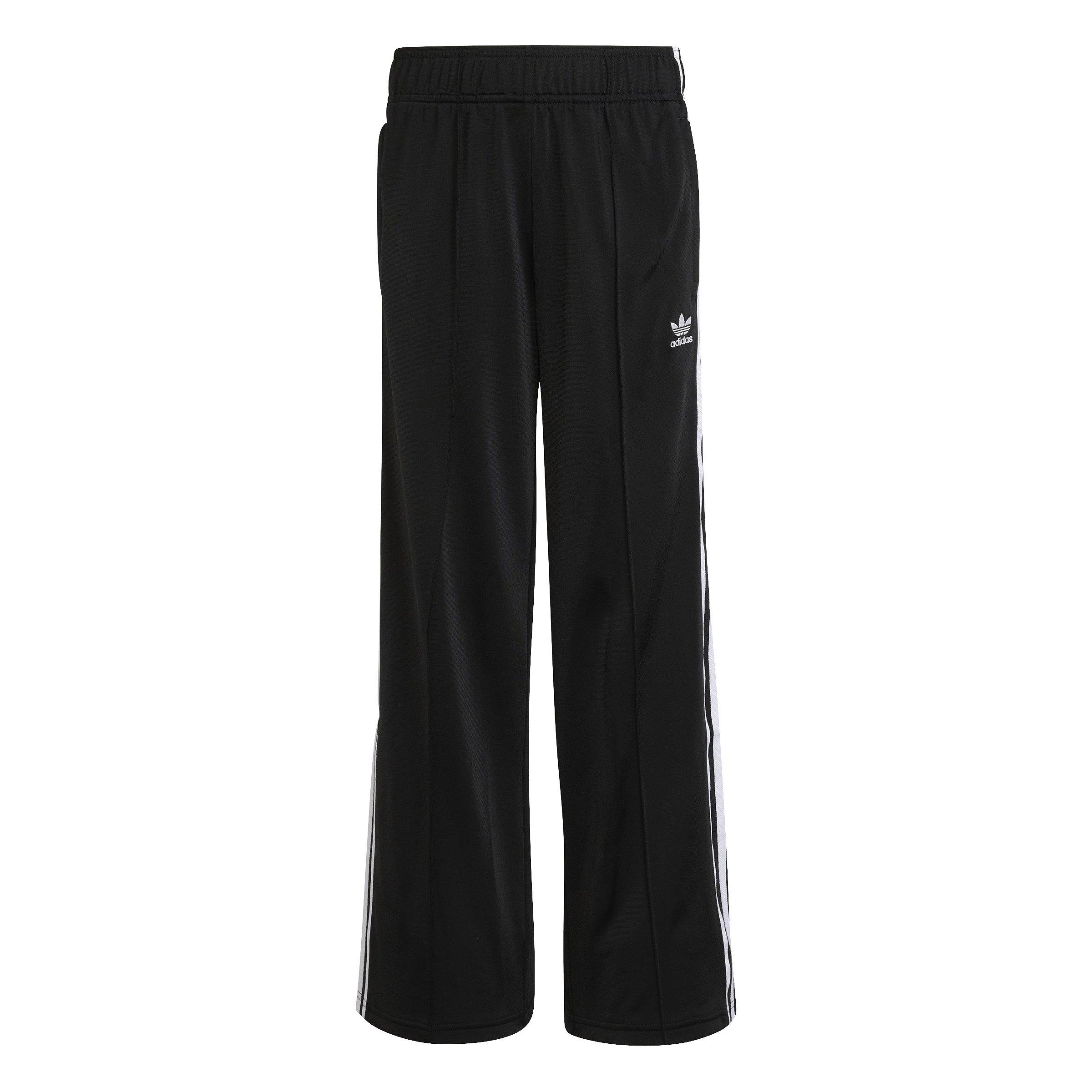 adidas Originals Girls' Adicolor Wide Tracksuit Bottoms-Black - BLACK Thumbnail View 1