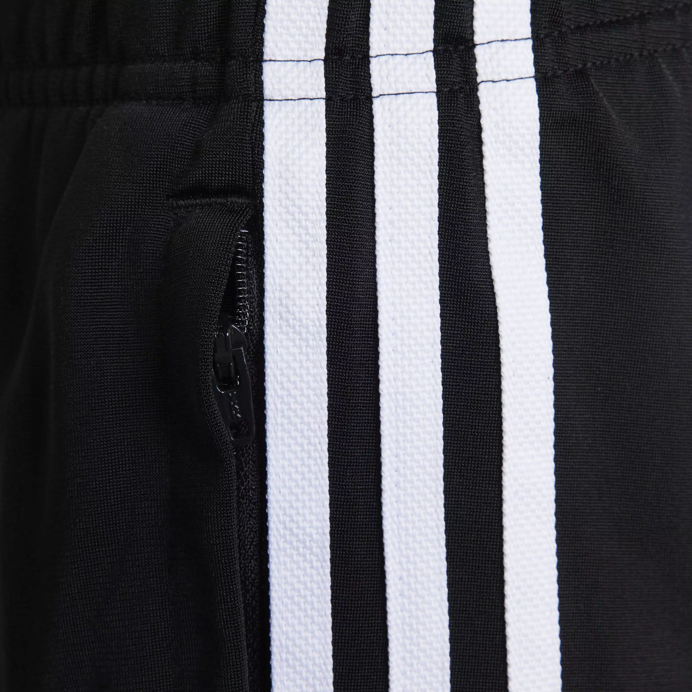 adidas Originals Girls' Adicolor Wide Tracksuit Bottoms-Black - BLACK