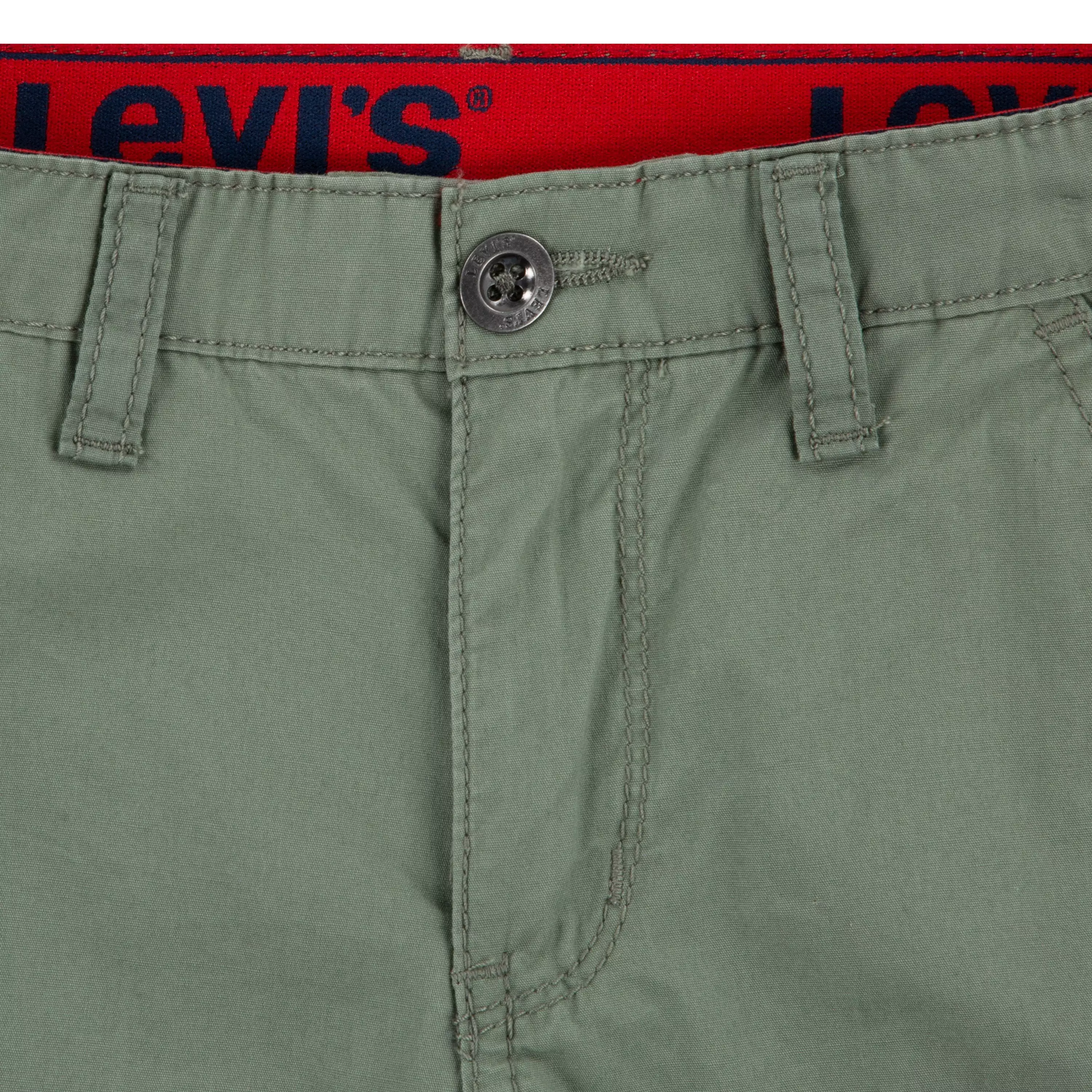 Levi's Red Tab Relaxed Little Boys' Green Cargo Shorts - GREEN