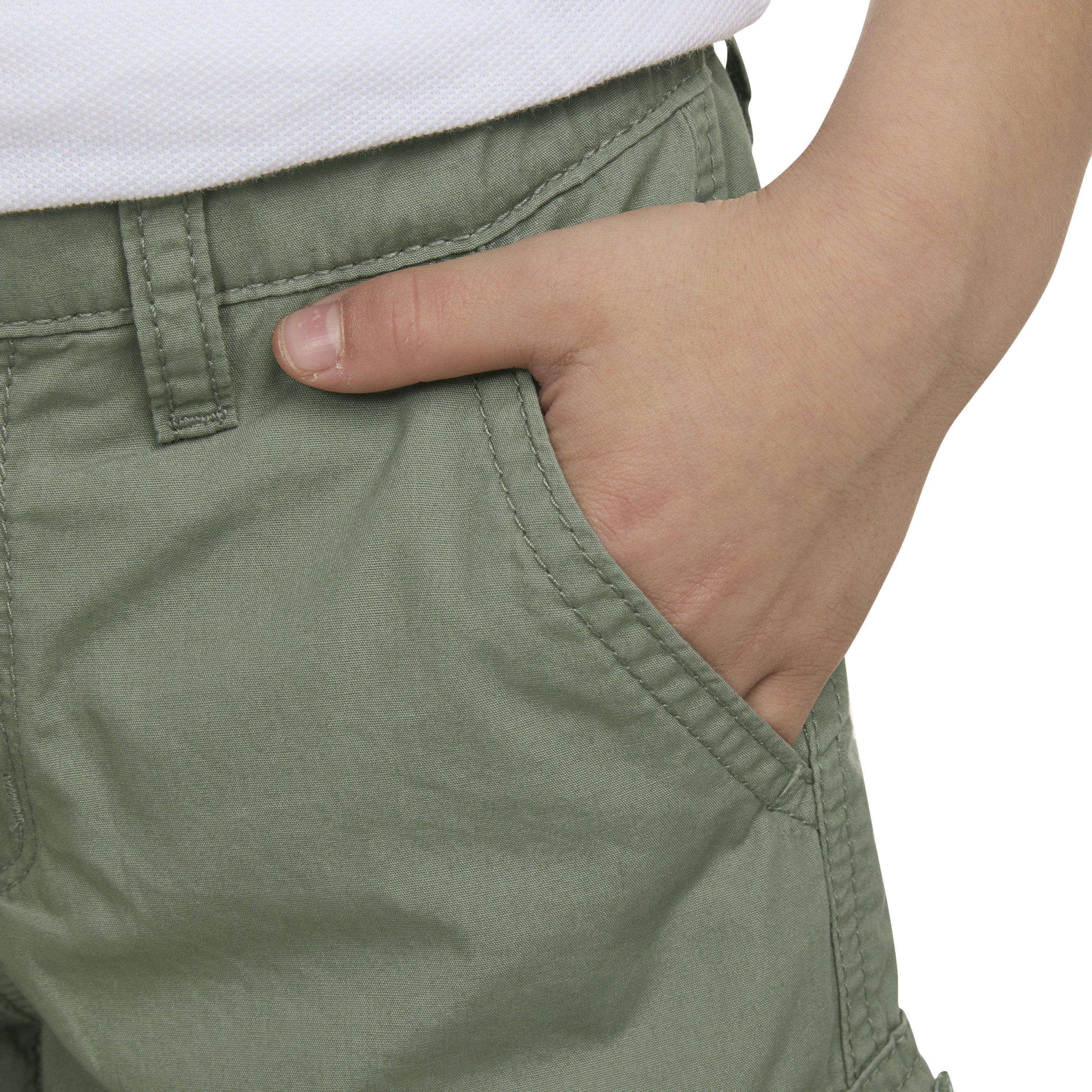 Levi's Red Tab Relaxed Little Boys' Green Cargo Shorts