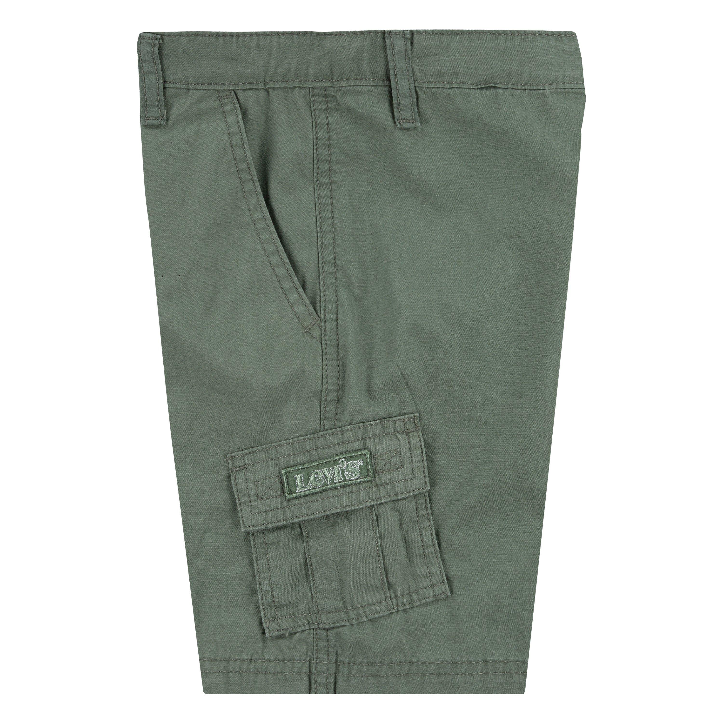 Levi's Red Tab Relaxed Little Boys' Green Cargo Shorts