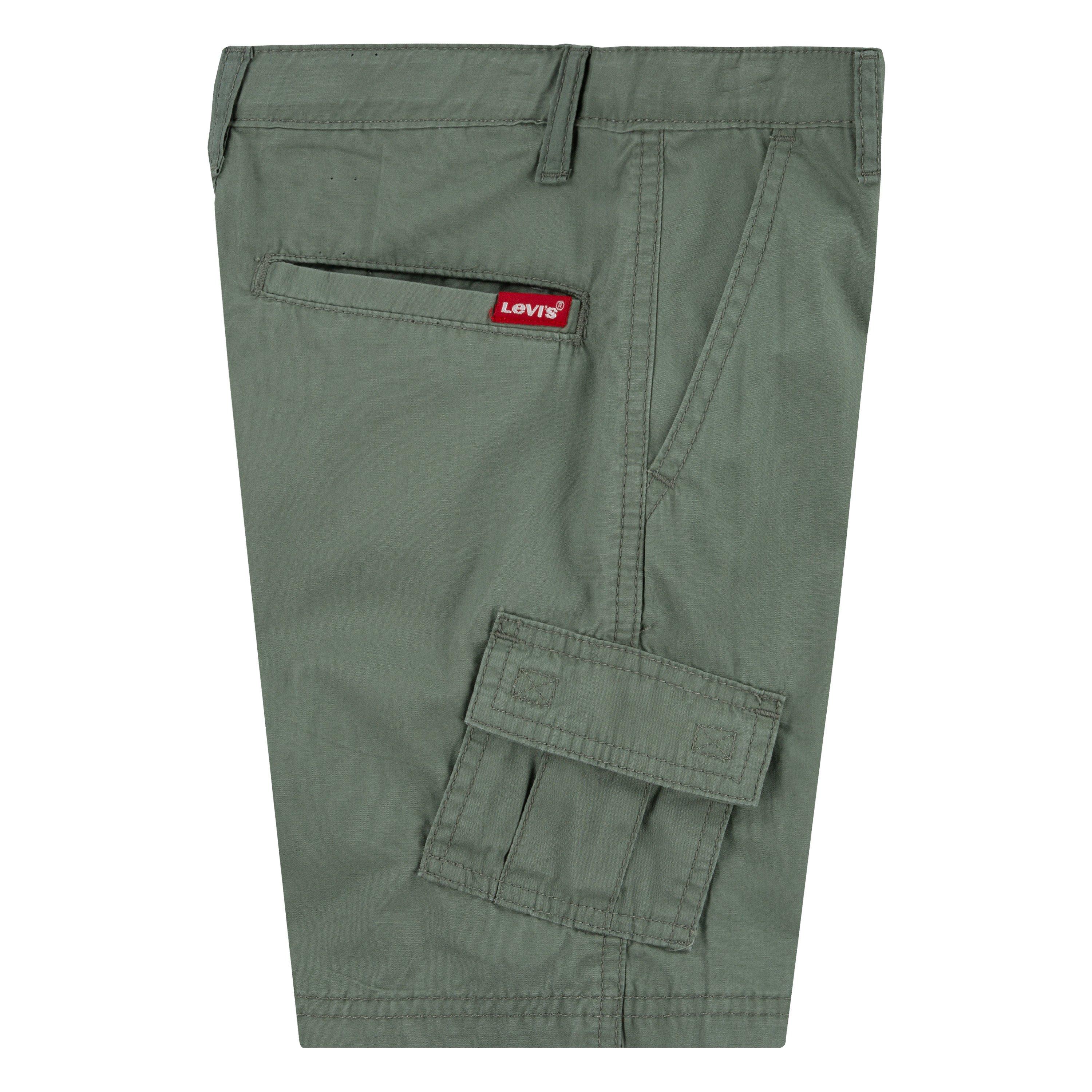 Levi's Little Boys' Red Tab Relaxed Cargo Shorts - Green - GREEN Thumbnail View 9