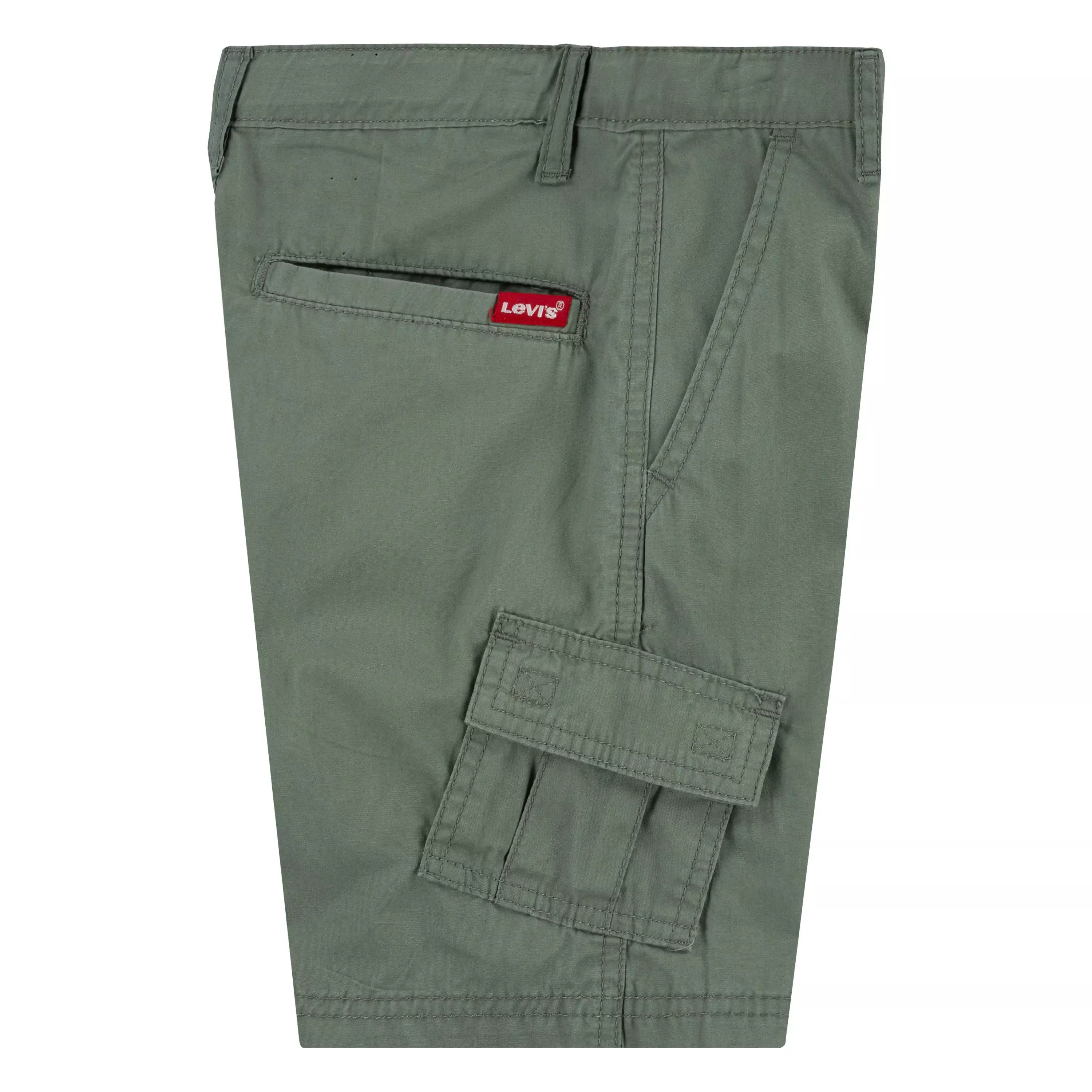 Levi's Red Tab Relaxed Little Boys' Green Cargo Shorts - GREEN