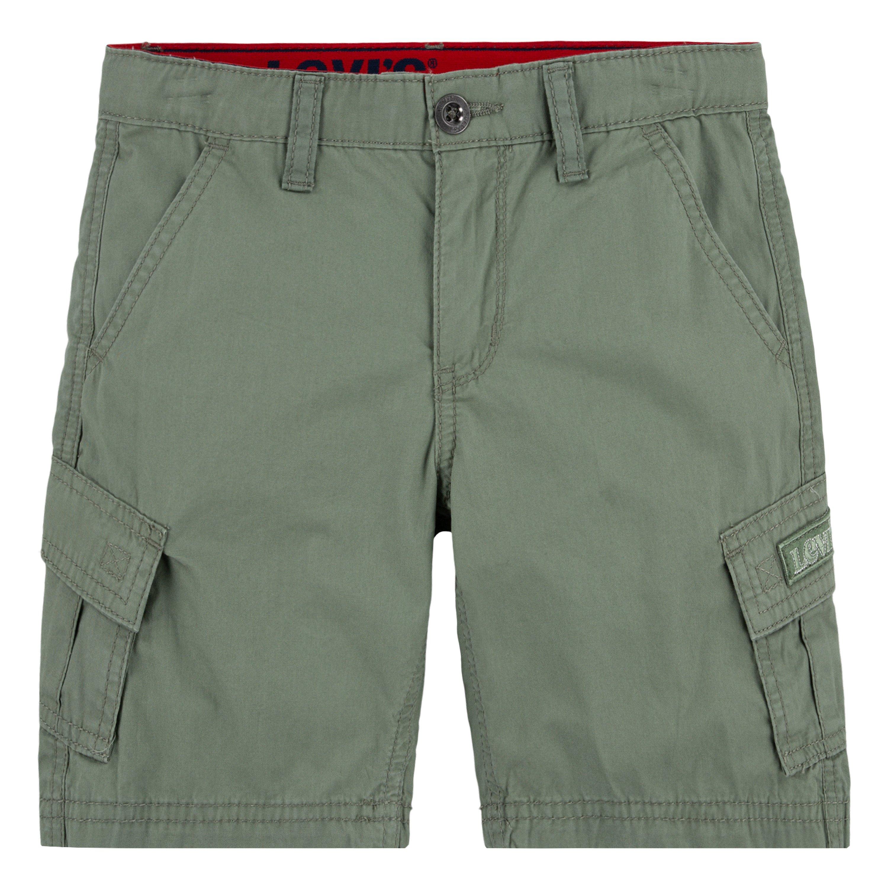 Levi's Red Tab Relaxed Little Boys' Green Cargo Shorts