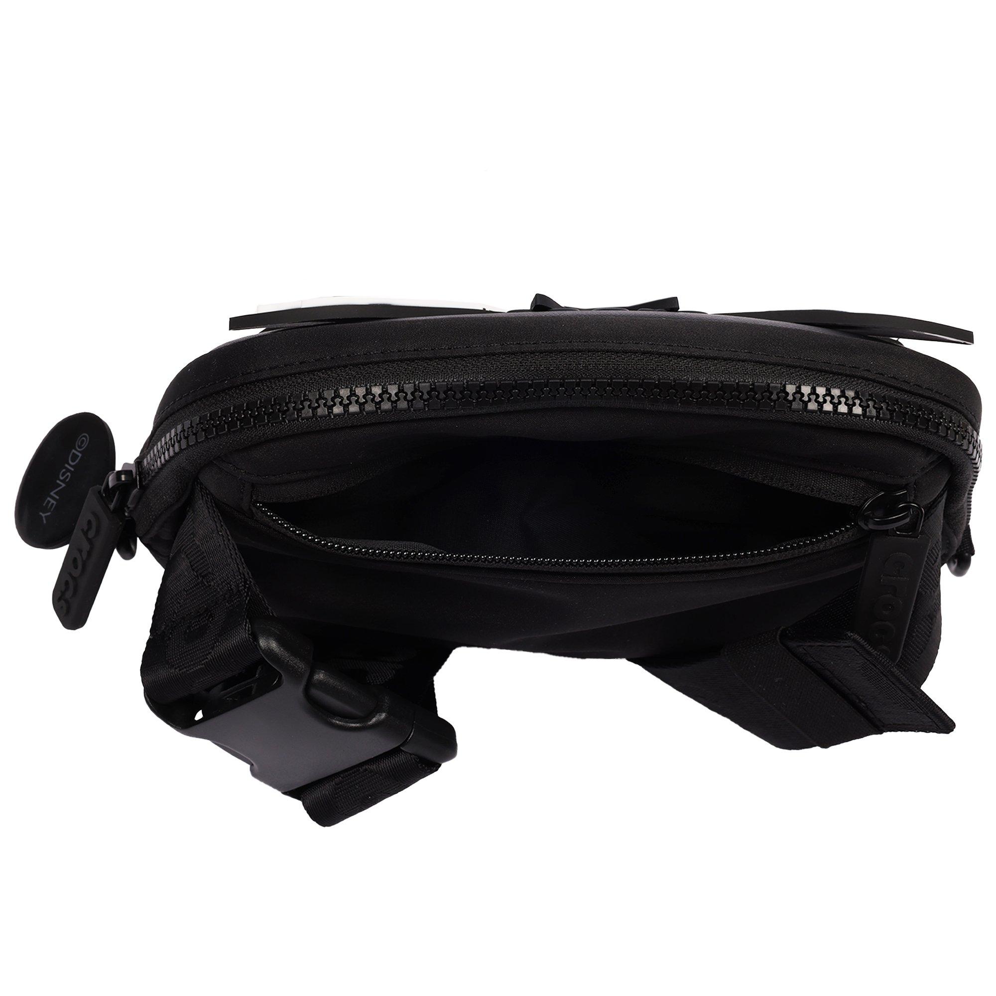 Crocs x Disney Nightmare Before Christmas Jack Cosplay Belt Bag - Black/White - BLACK/WHITE Thumbnail View 4