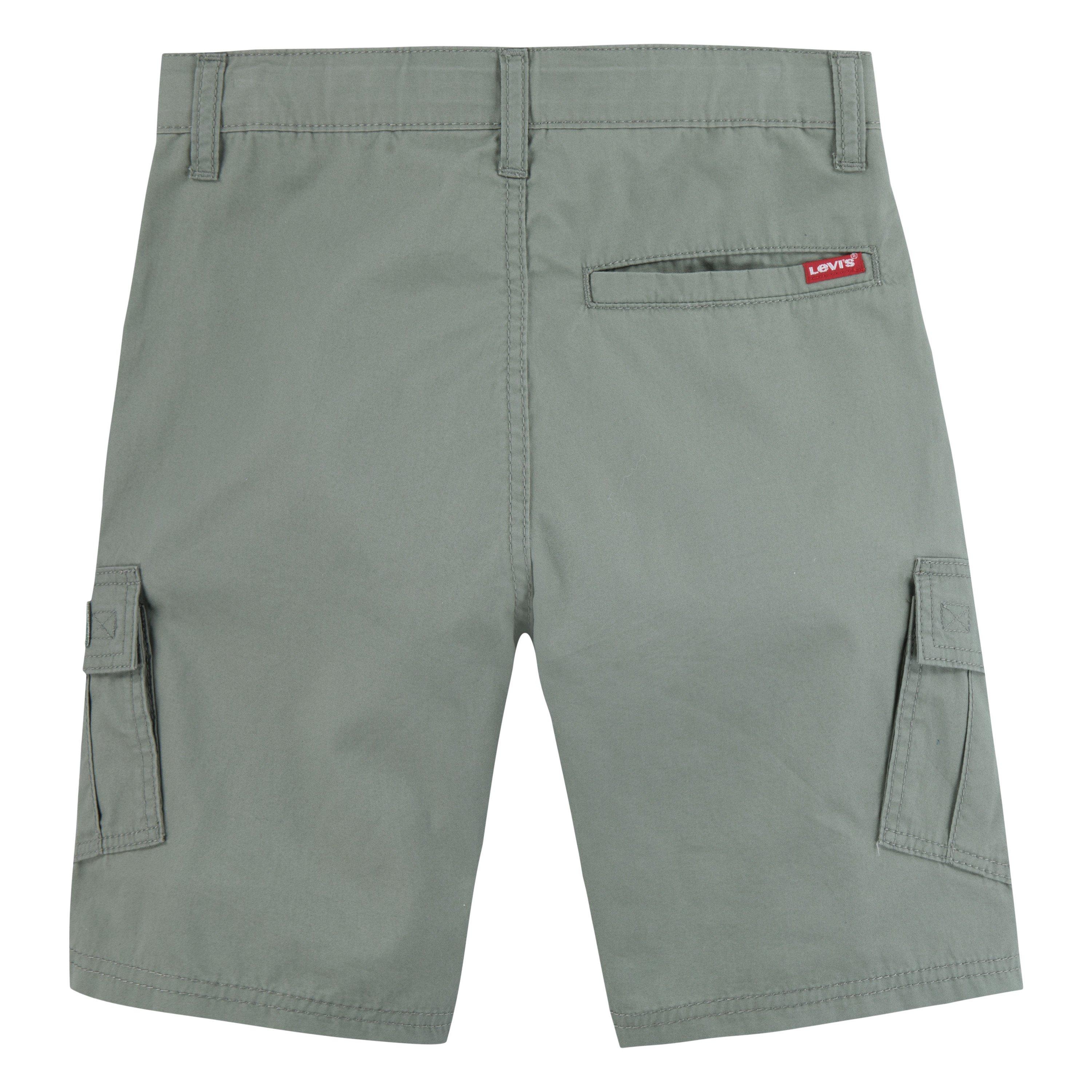 Levi's Red Tab Relaxed Big Boys' Green Cargo Shorts - GREEN