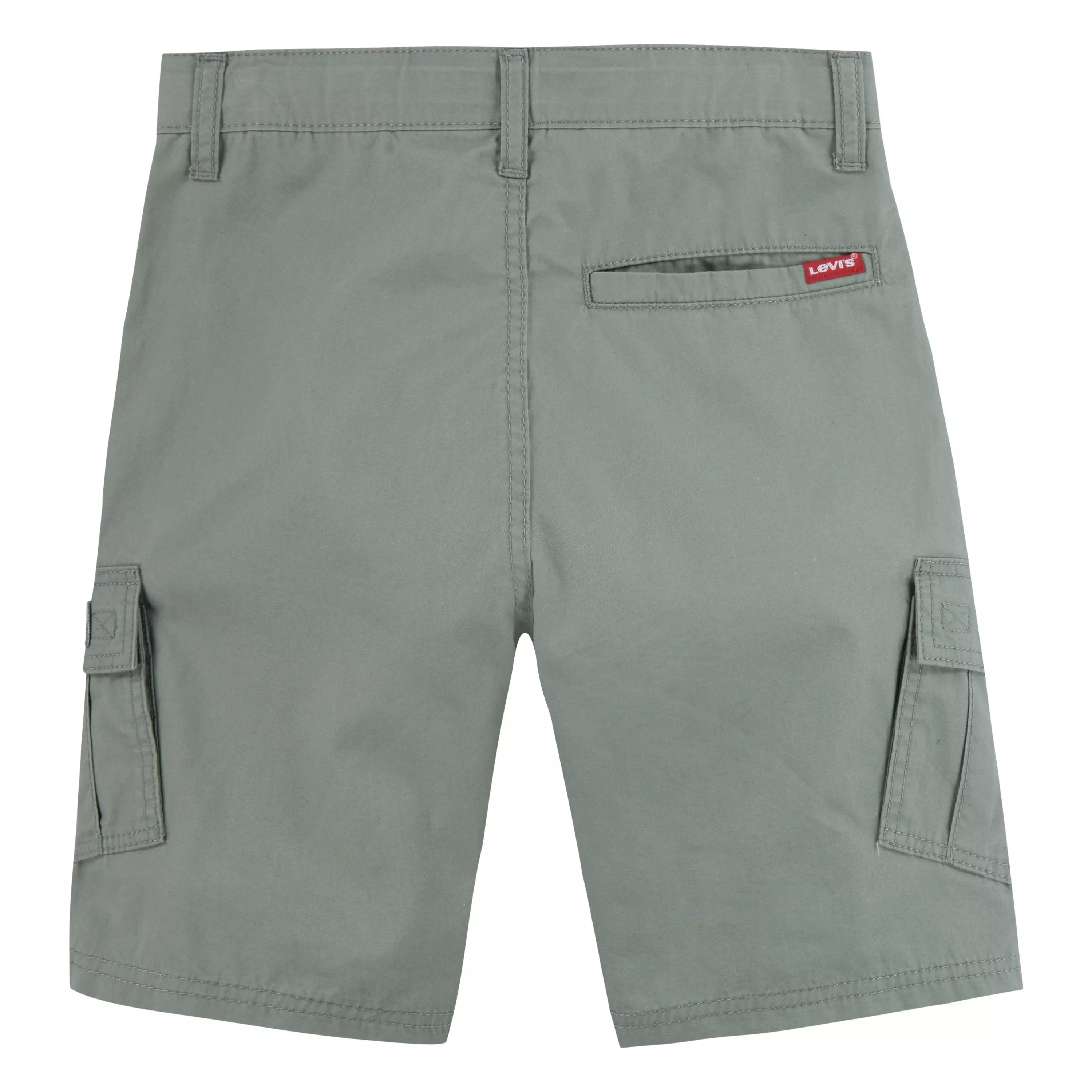 Levi's Red Tab Relaxed Big Boys' Green Cargo Shorts - GREEN